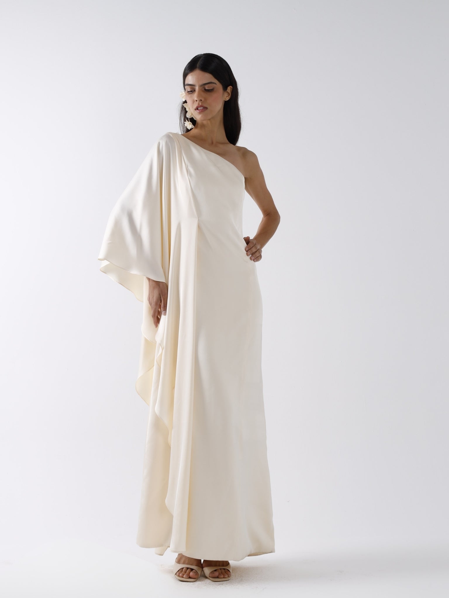 ELODIE MAXI DRESS - CREAM