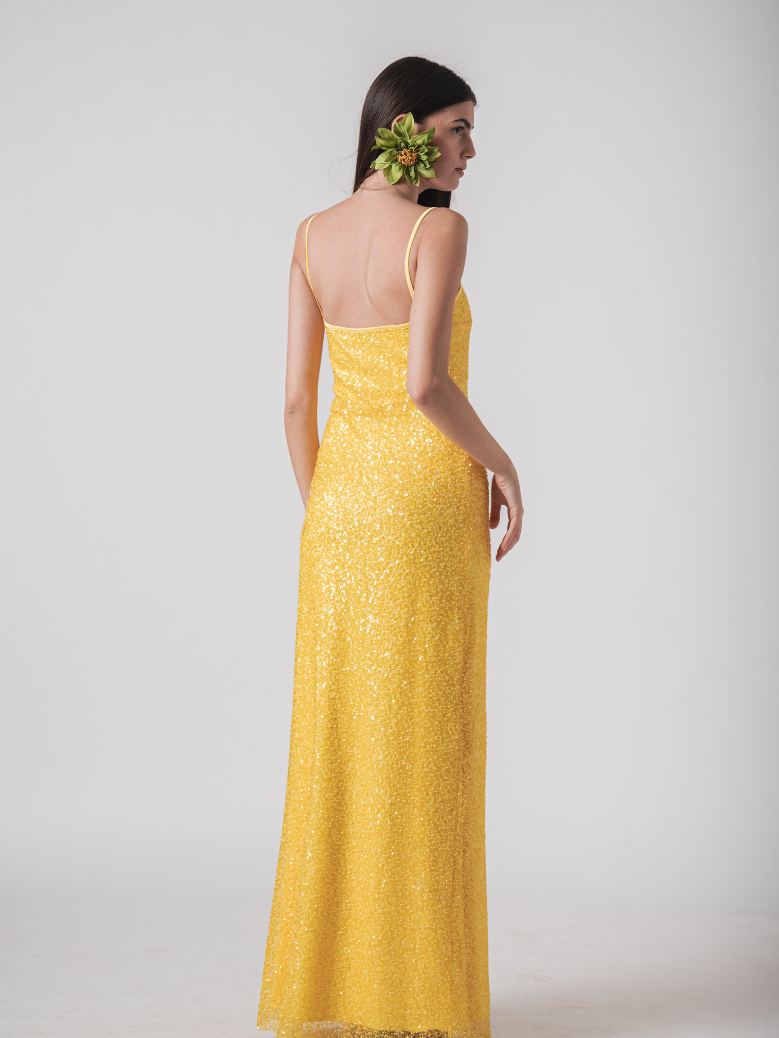 POPPY GOWN - LIMONCELLO