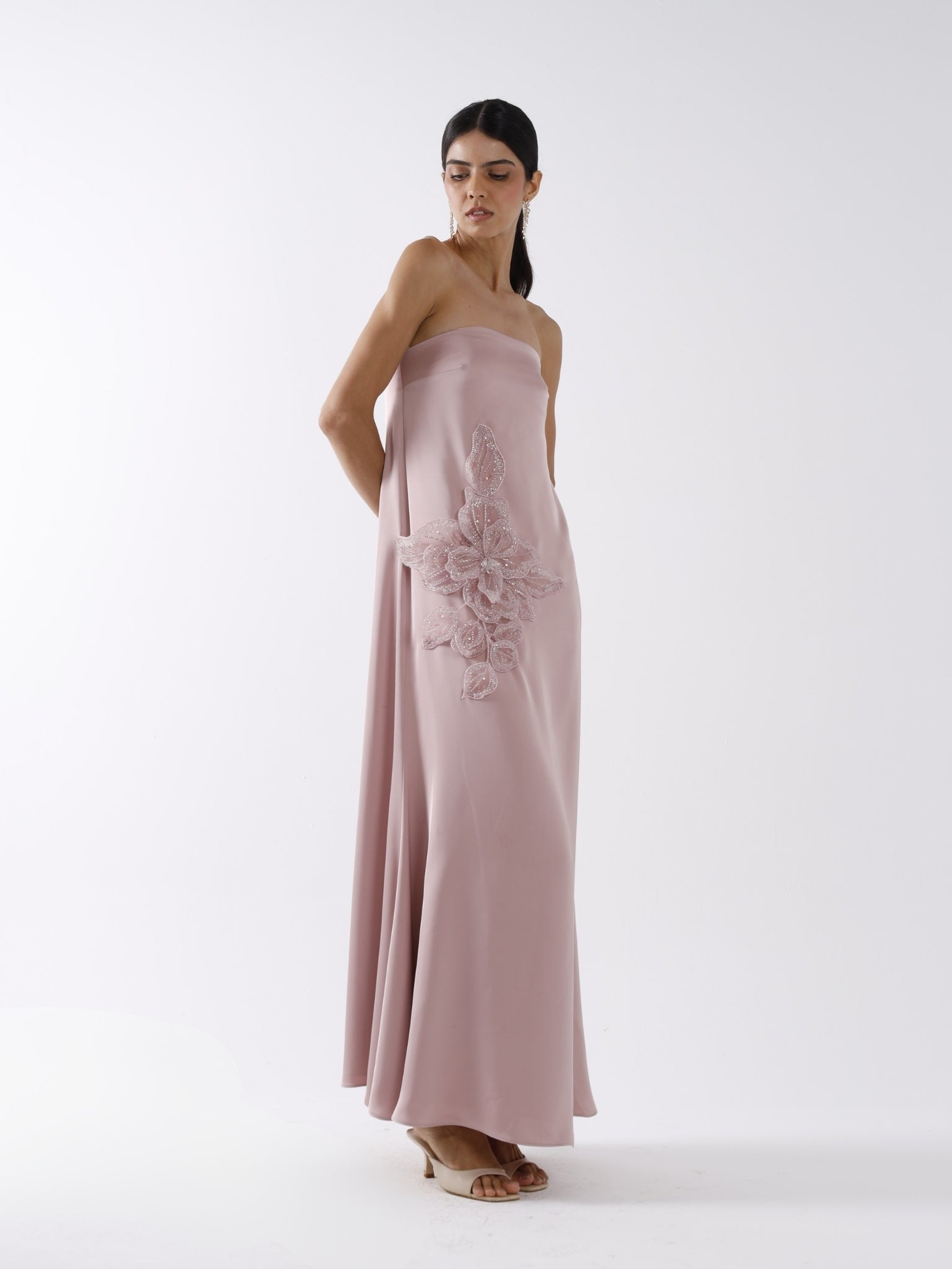 BLOSSOM MAXI DRESS - WOOD PINK