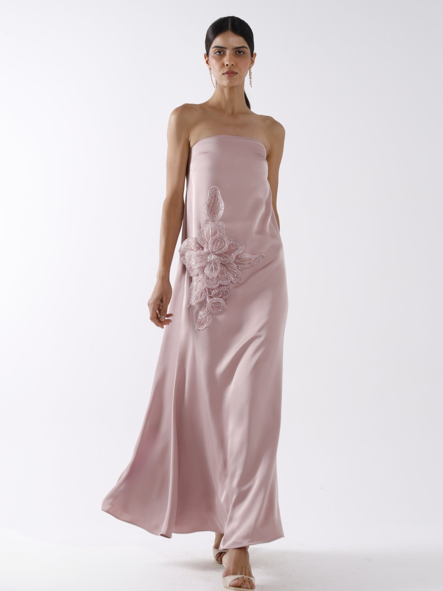 BLOSSOM MAXI DRESS - WOOD PINK