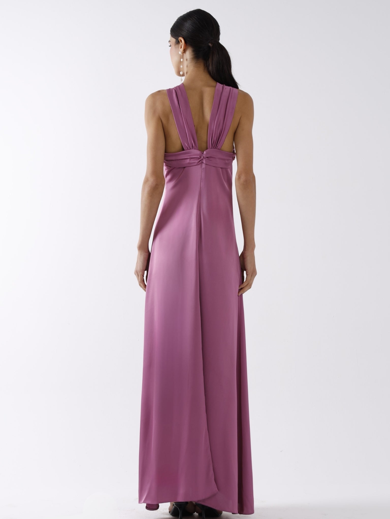 ANEMONE DRESS - ROSEWOOD