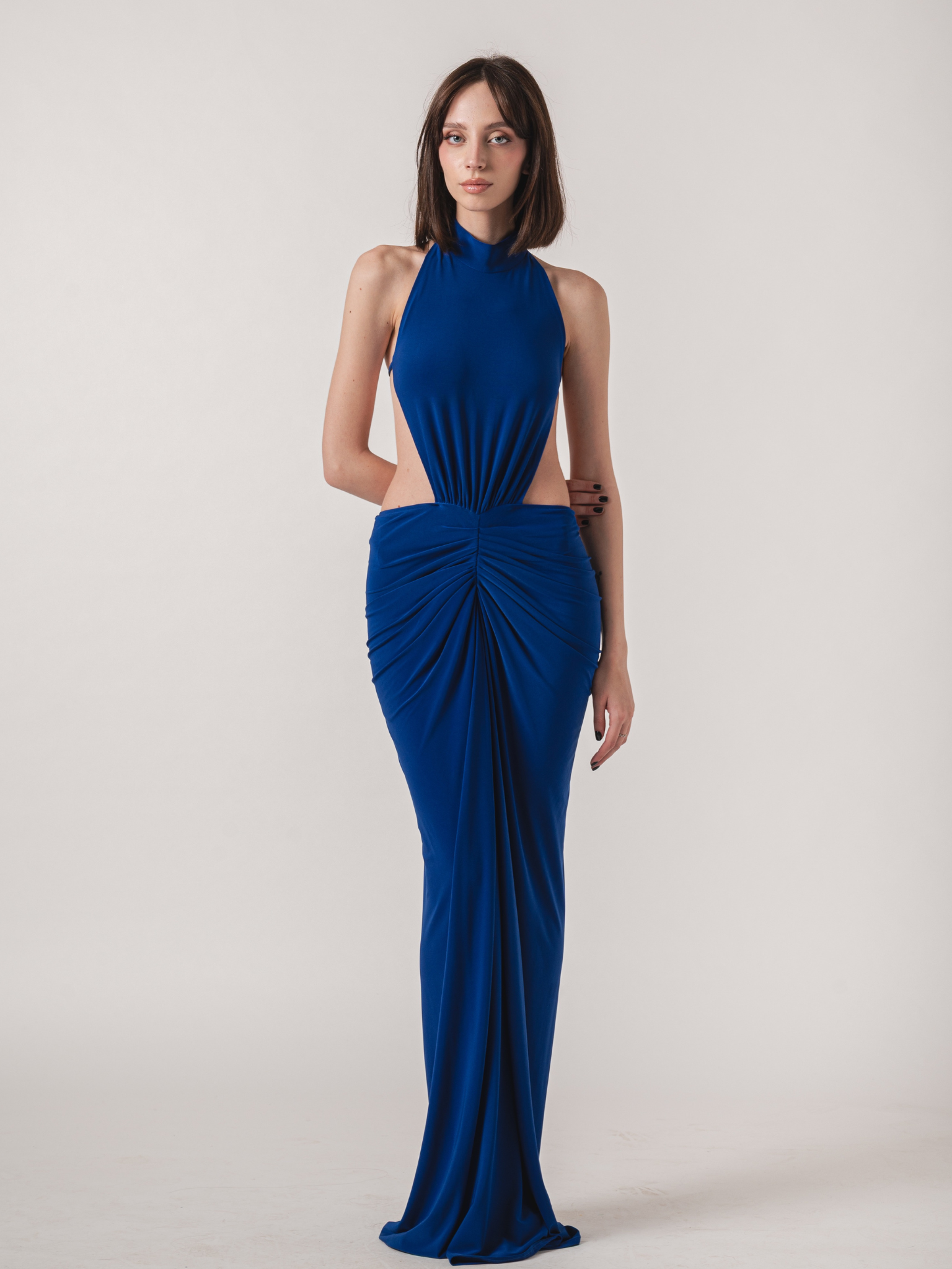 ALMA MAXI DRESS - SAPPHIRE