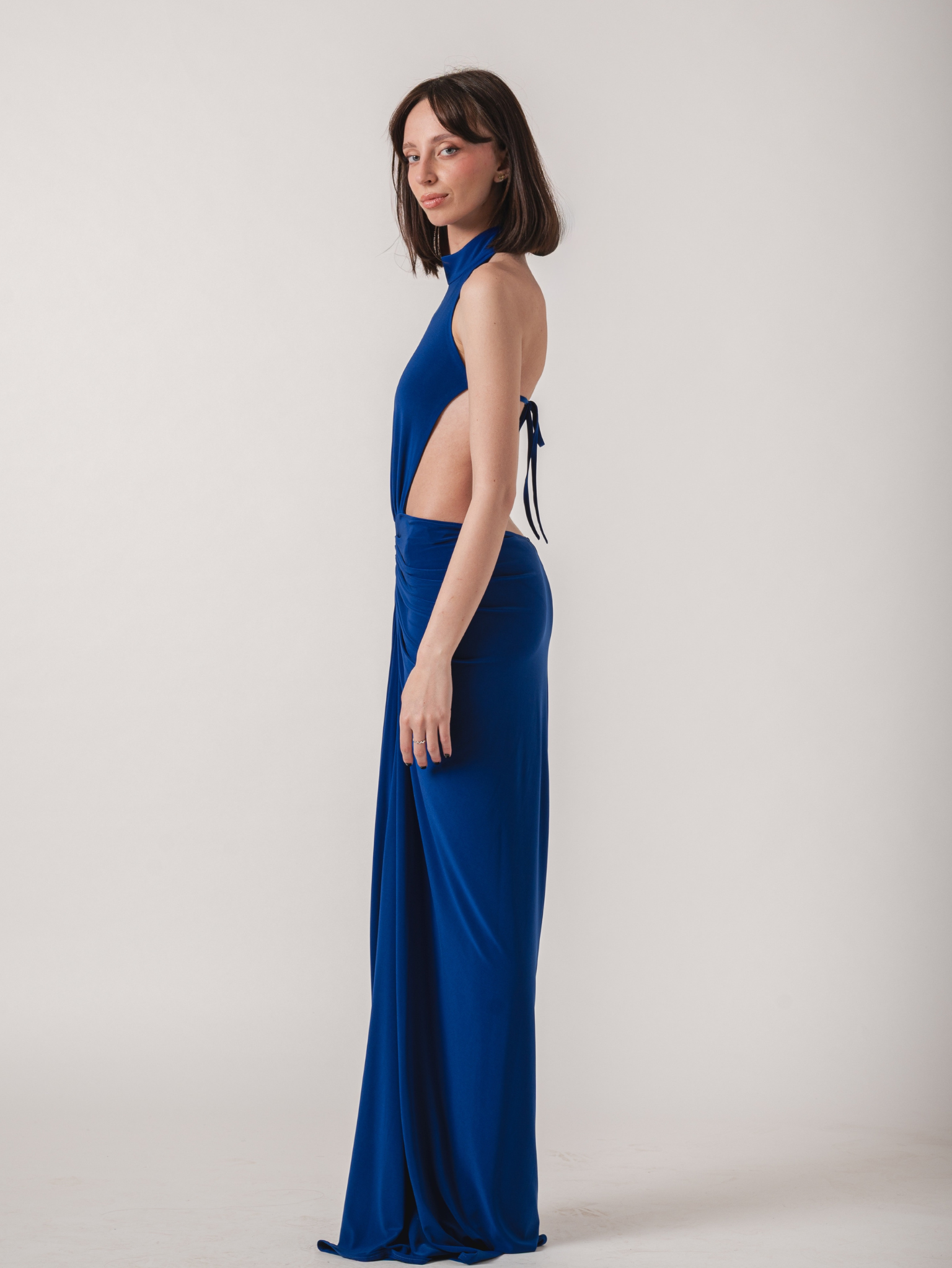 ALMA MAXI DRESS - SAPPHIRE