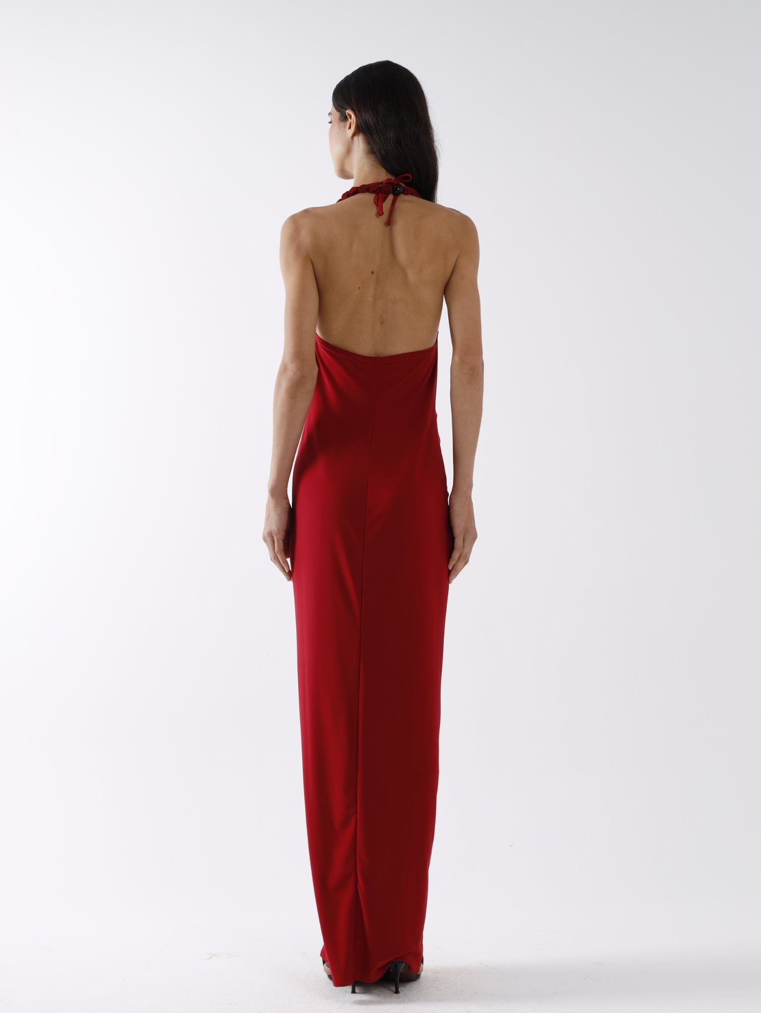 TIDE MAXI DRESS - MOSTO RED