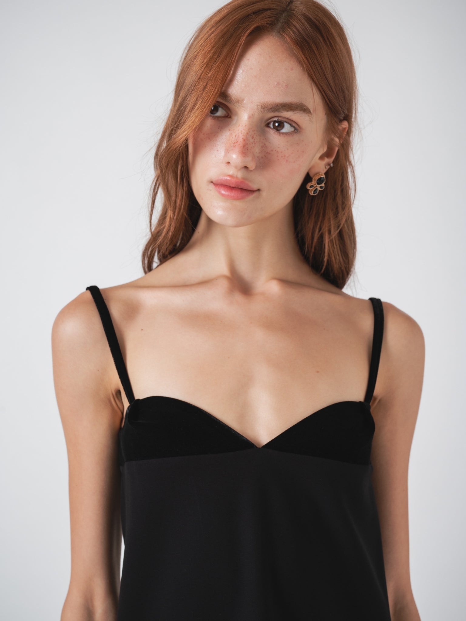 GAÏA MINI DRESS - BLACK