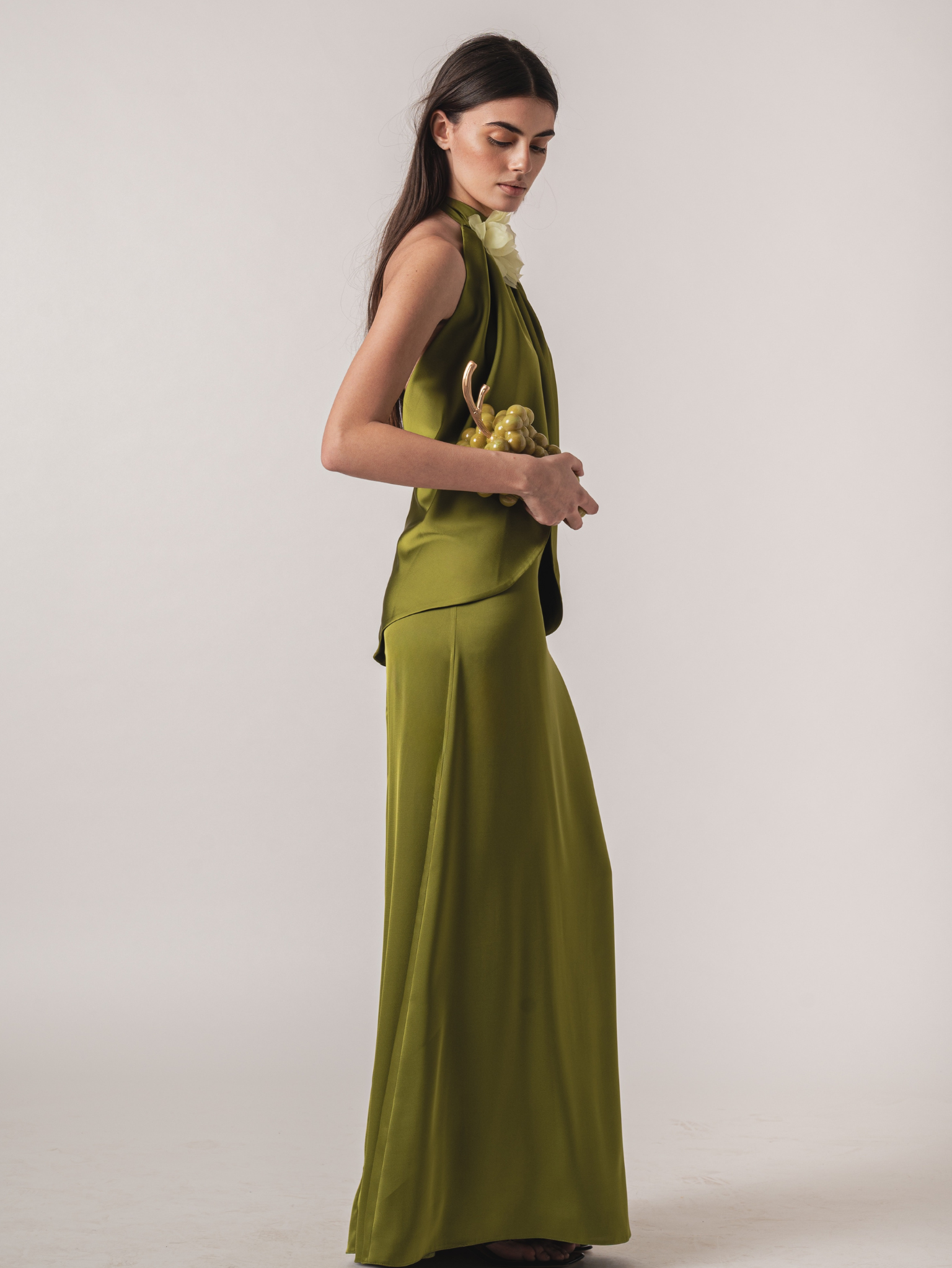 LILY TOP - OLIVE