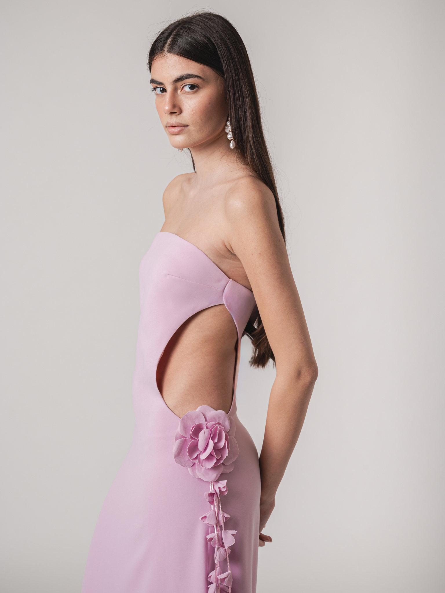 ISLA MAXI DRESS - SOFT LILAC