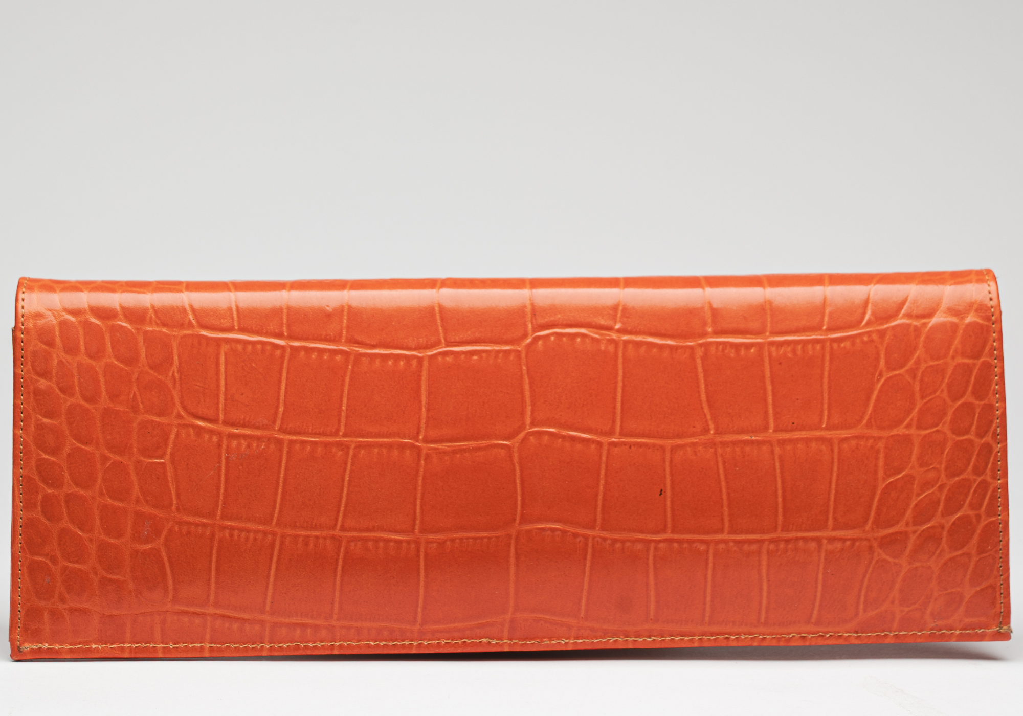 THE ENVELOPE CLUTCH - ORANGE