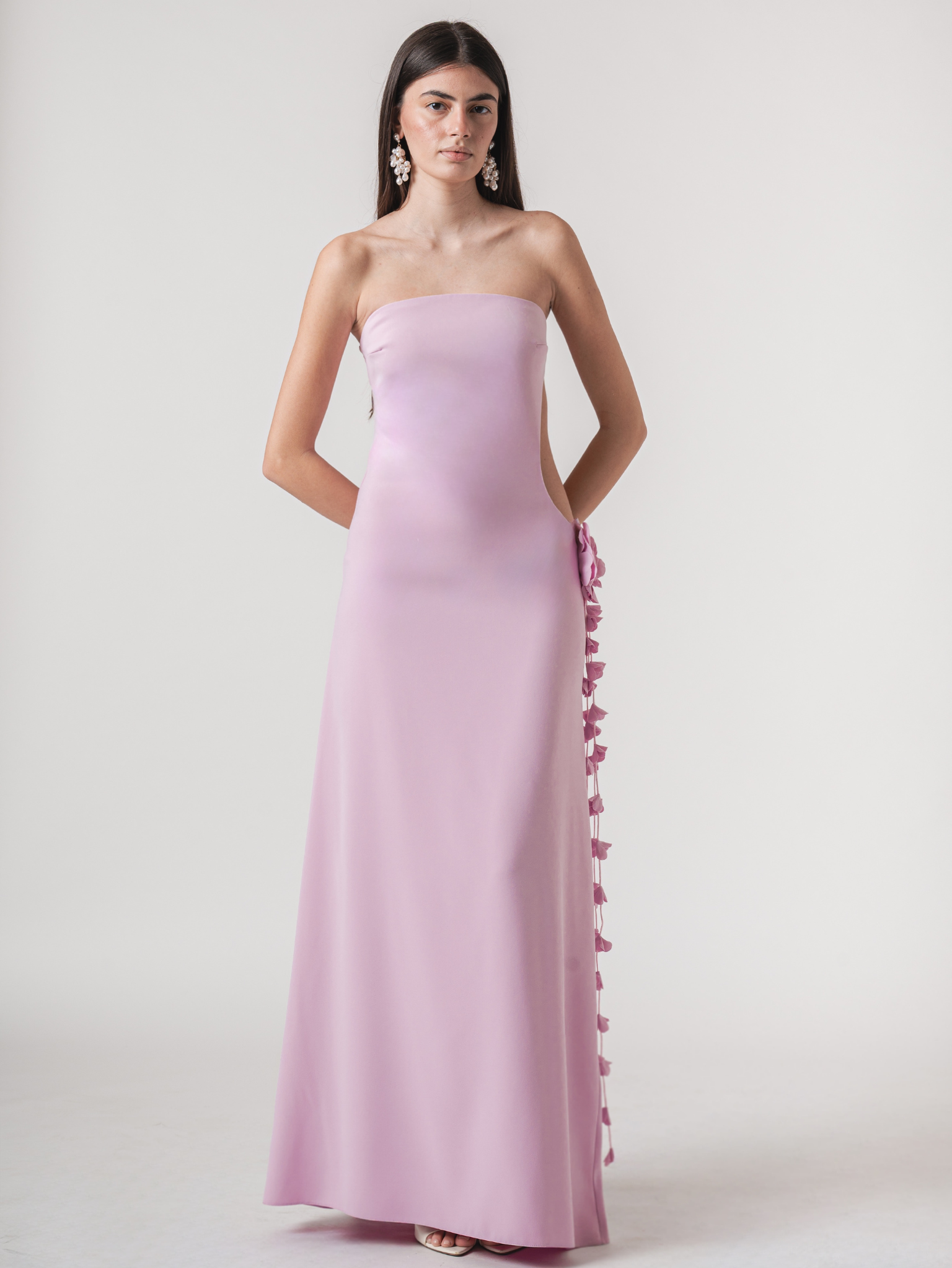 ISLA MAXI DRESS - SOFT LILAC