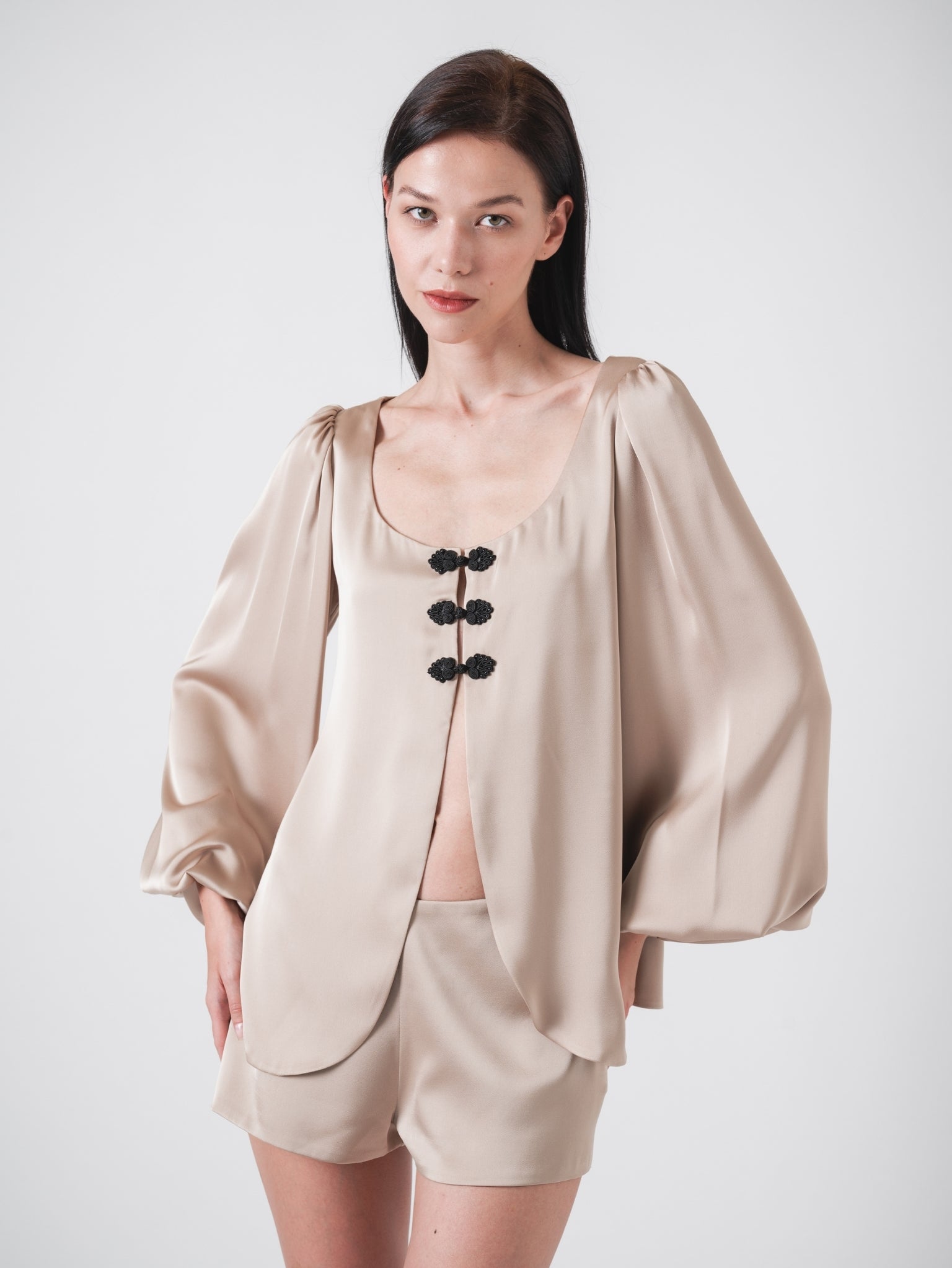 LOTUS TOP - CHAMPAGNE