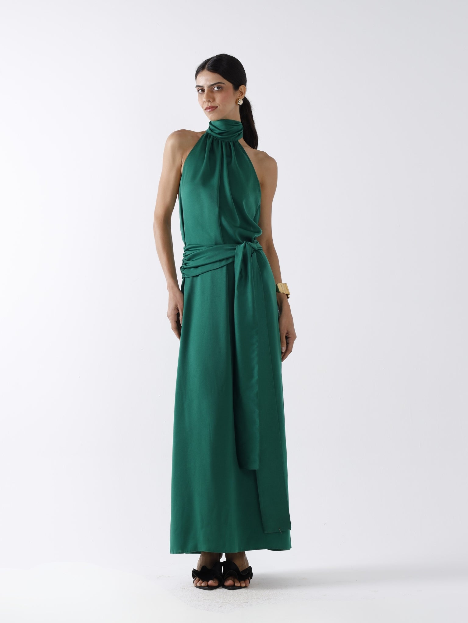 SERRA MAXI DRESS - EMERALD