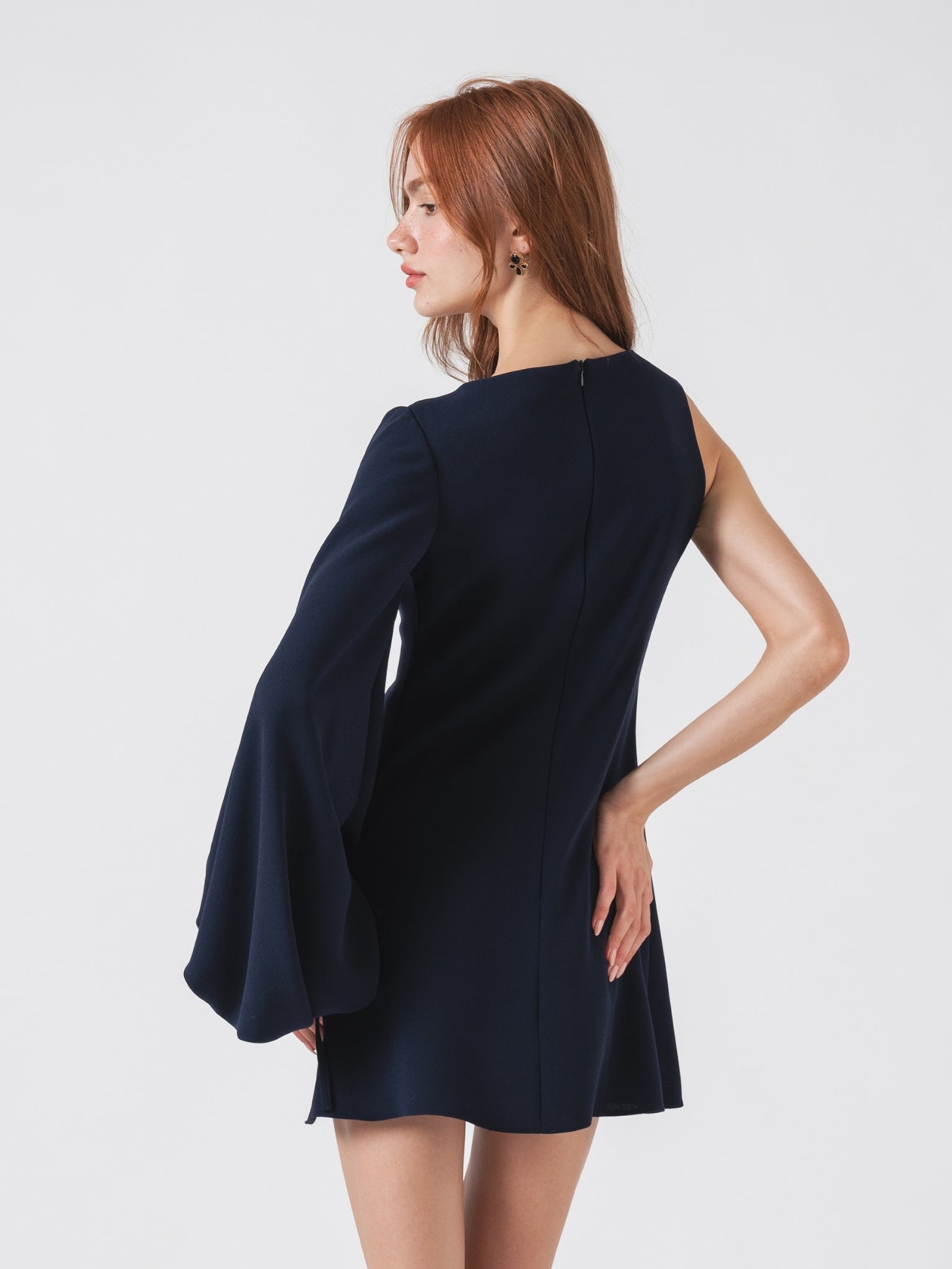 UNI MINI DRESS - NAVY