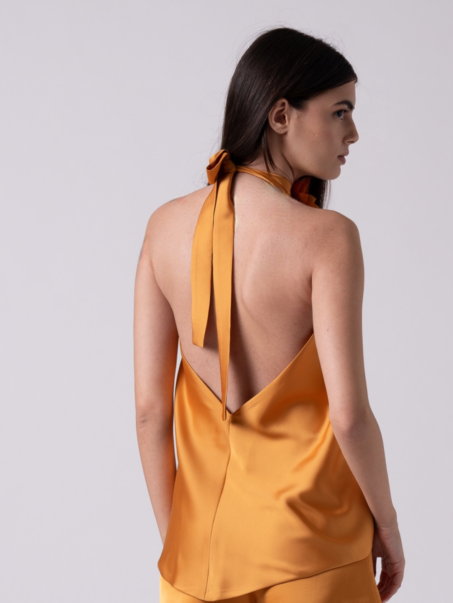 LILY TOP - MANDARIN