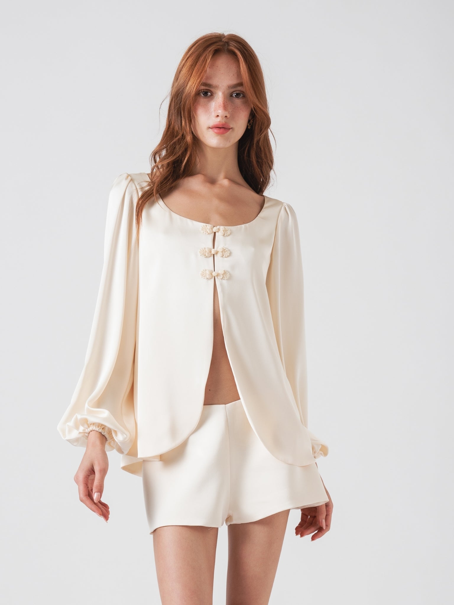 LOTUS TOP - CREAM