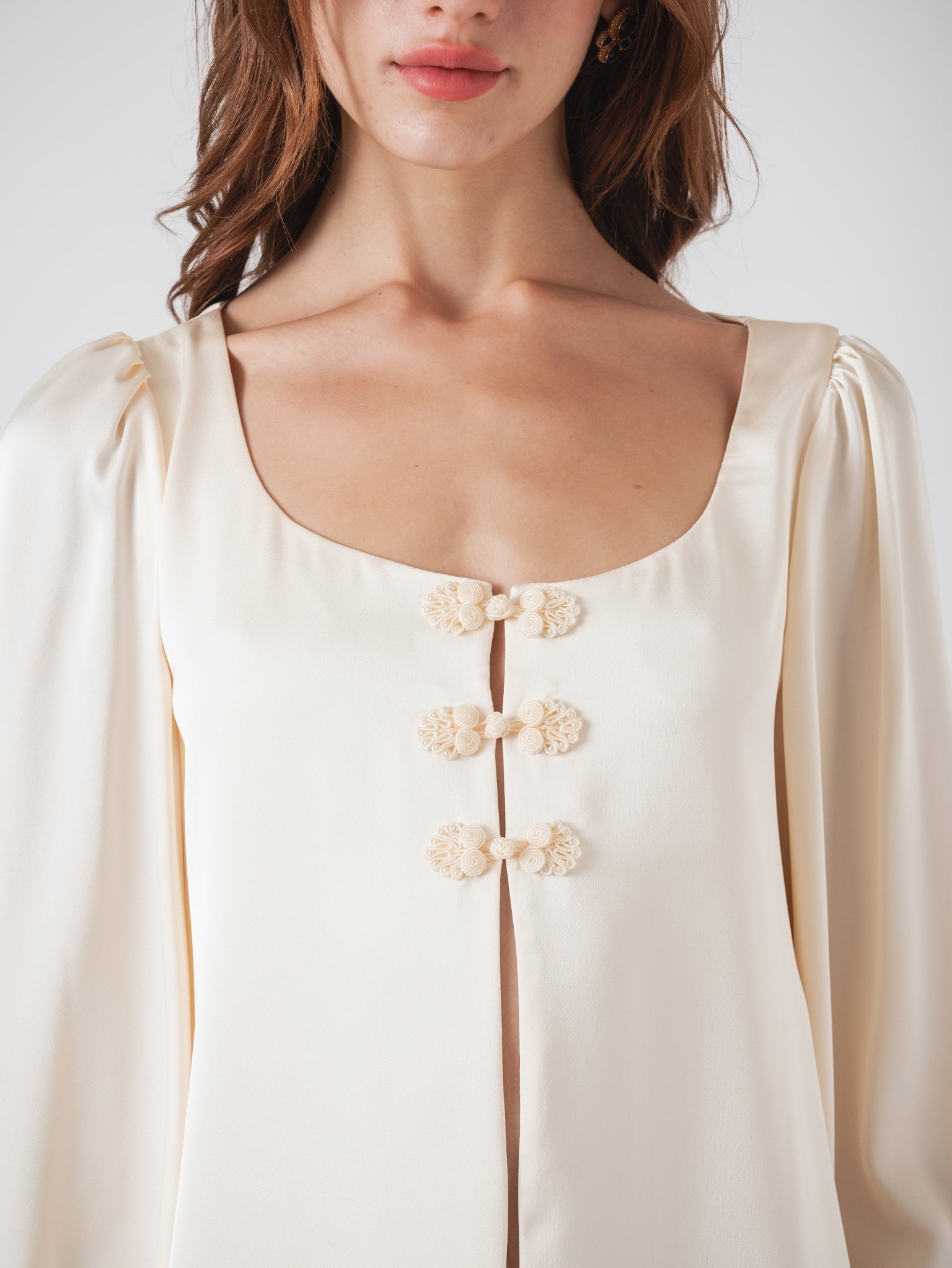 LOTUS TOP - CREAM