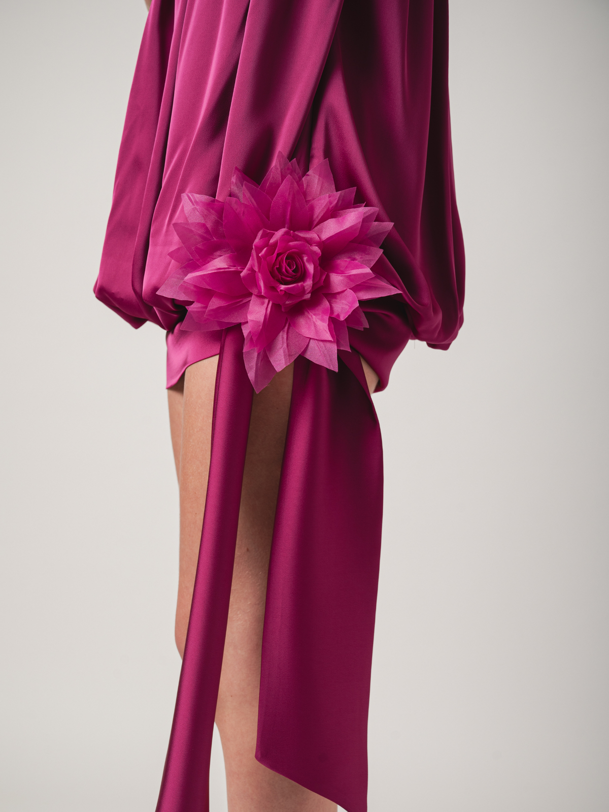 CLOÉ MINI DRESS - MULBERRY