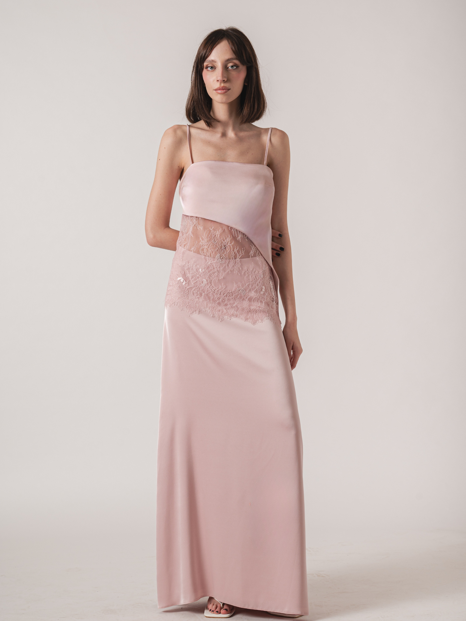 LACY TOP - BLUSH