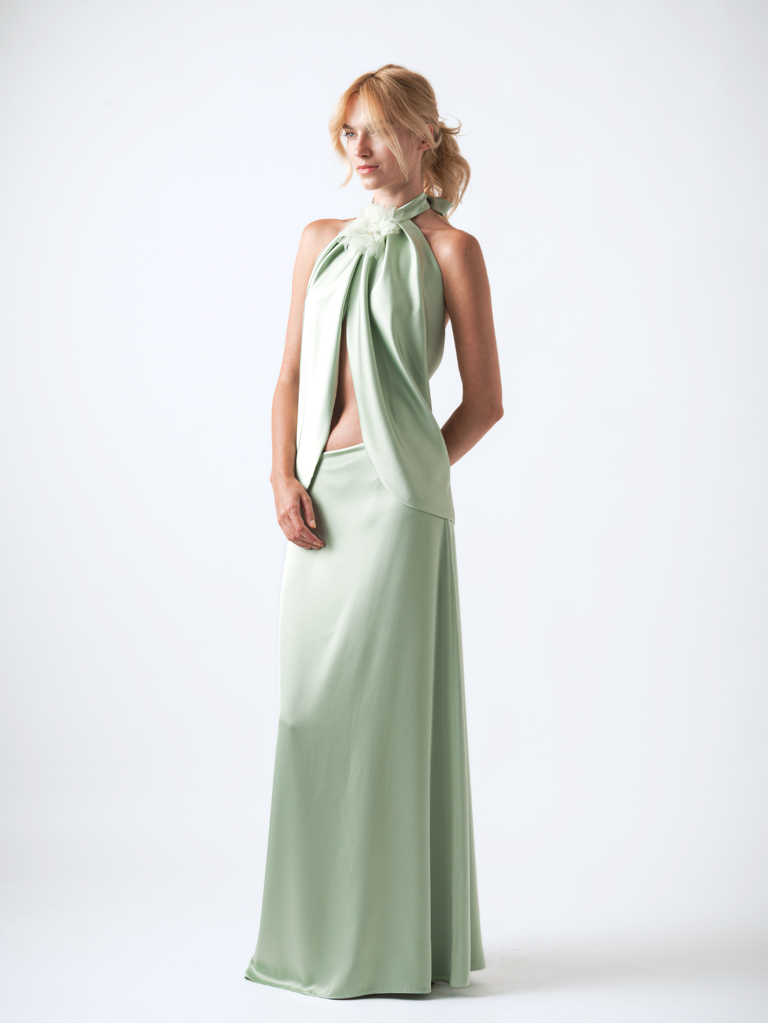 CHUTE SKIRT - PISTACHIO