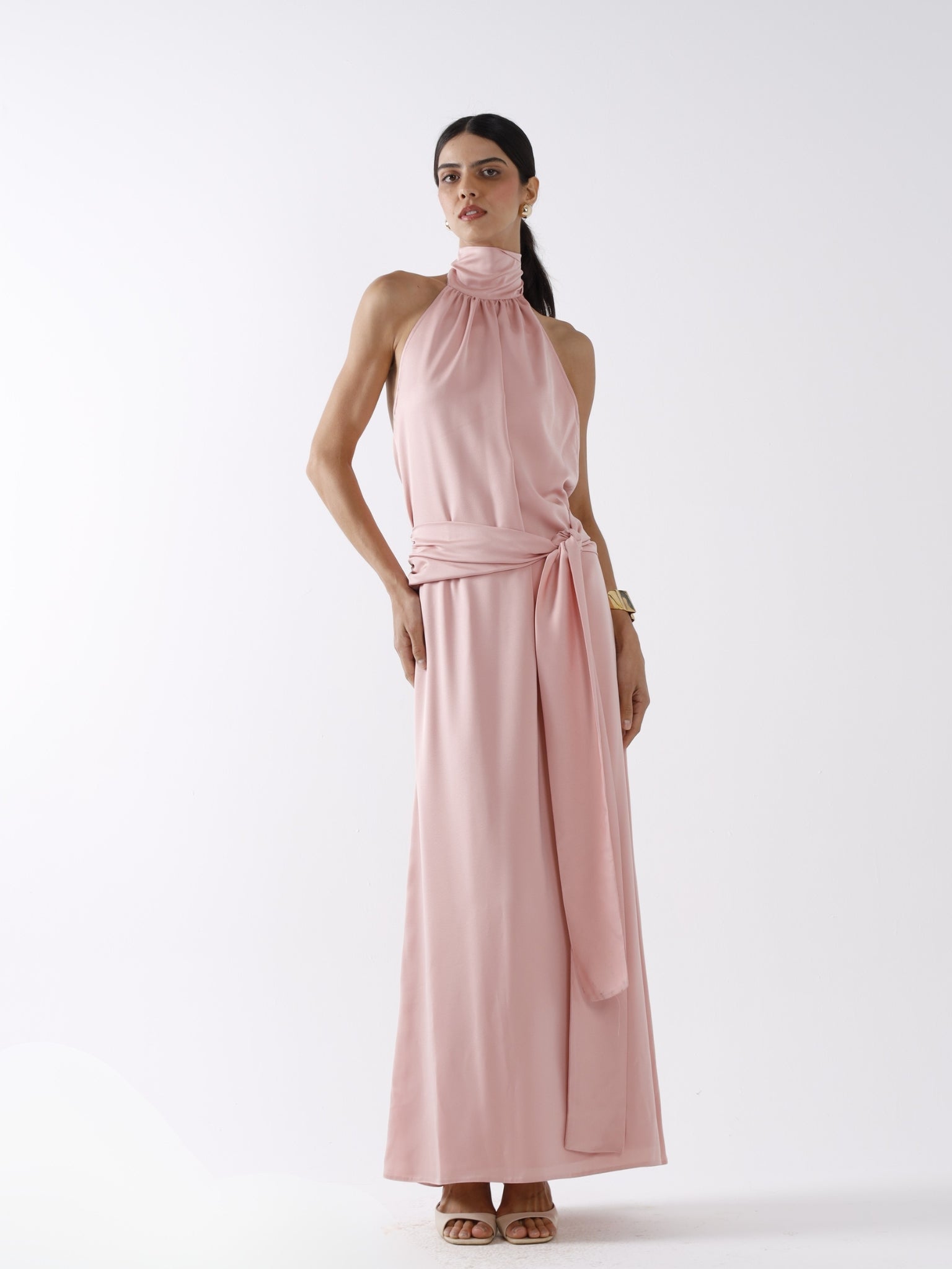 SERRA MAXI DRESS - BLUSH