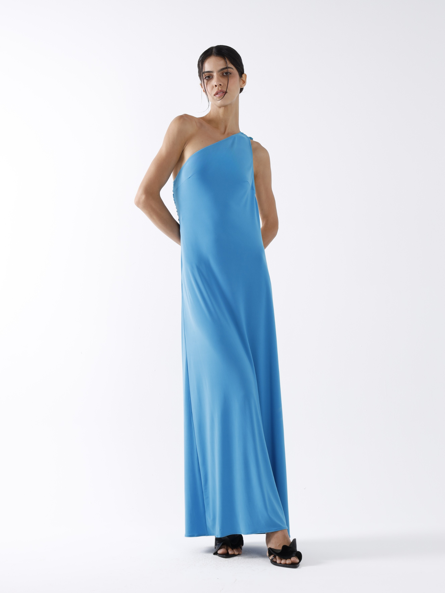LADYBUG MAXI DRESS - TURQUOISE