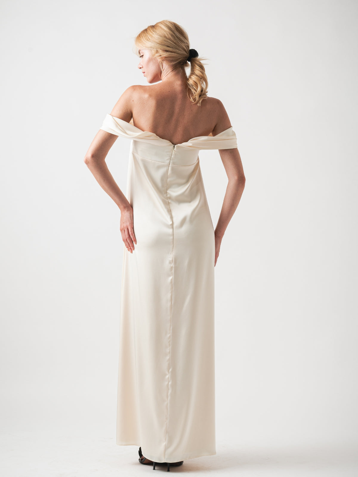 ROSE MAXI DRESS - CREAM