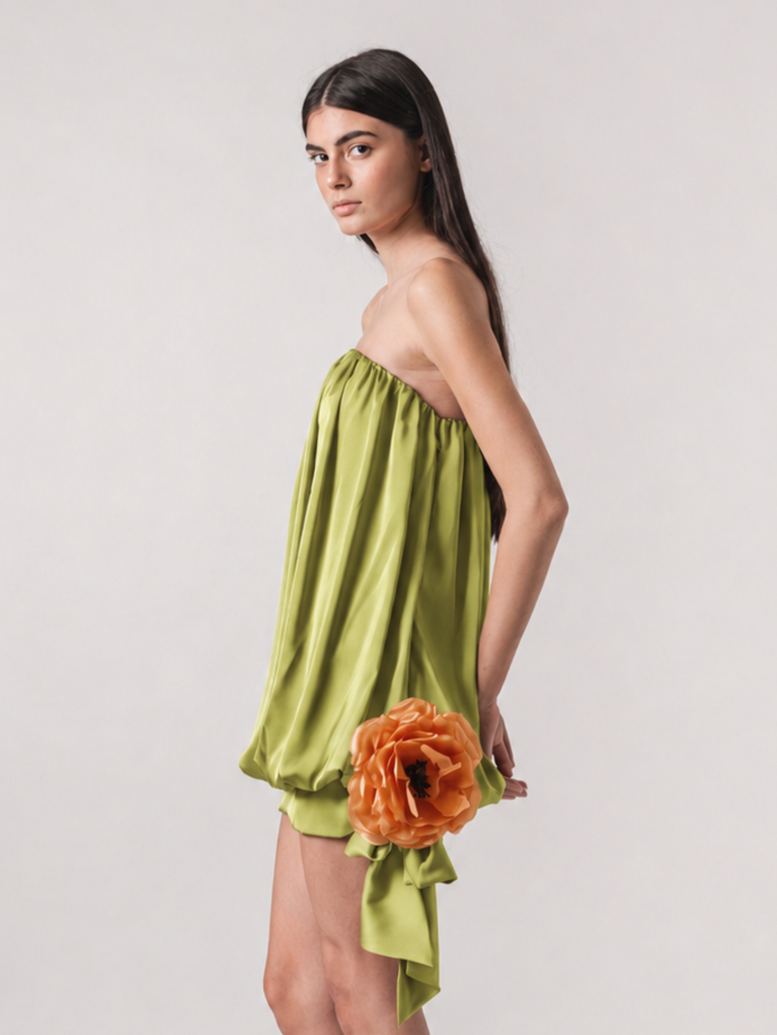 CLOÉ MINI DRESS - KIWI