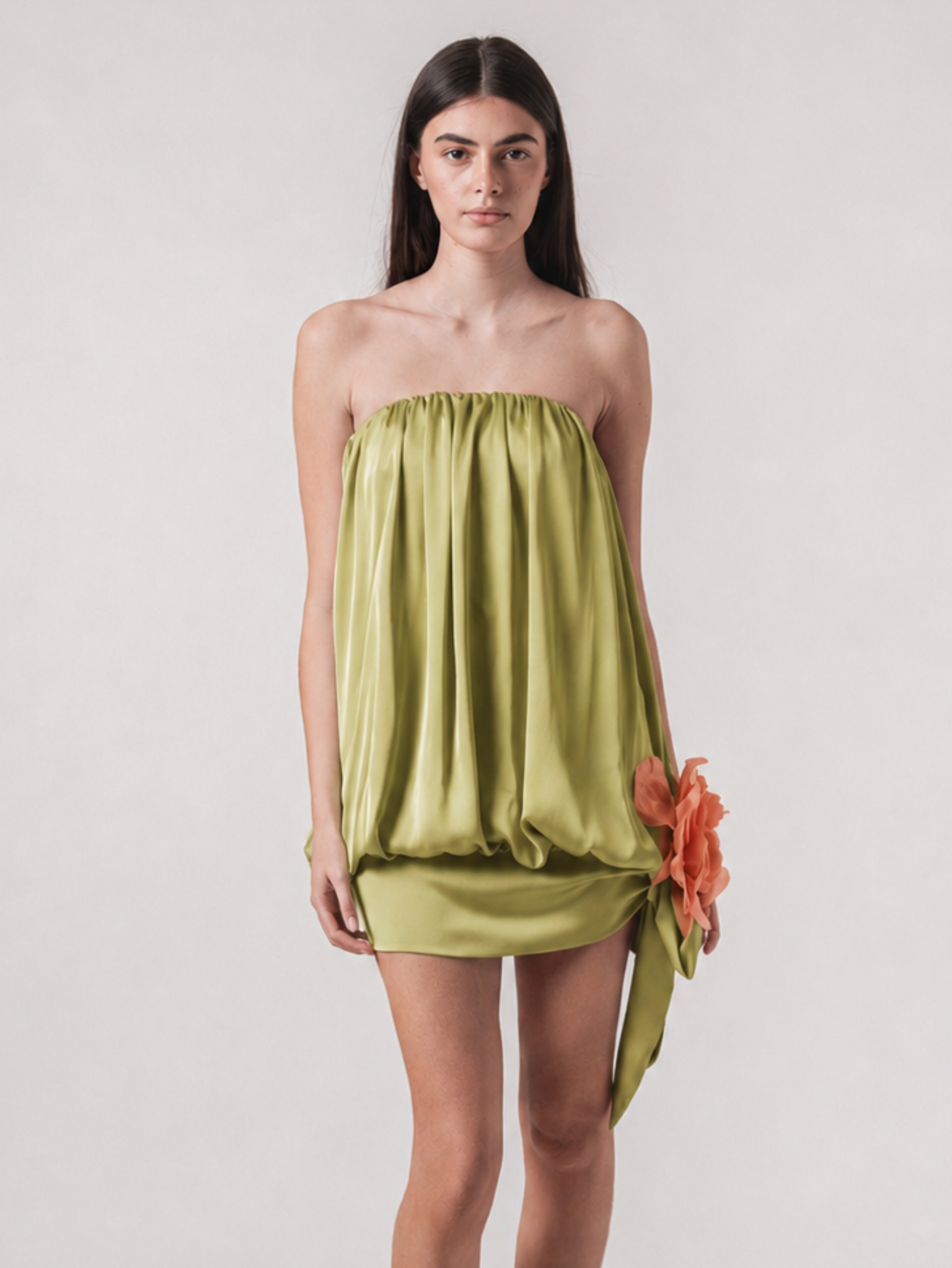 CLOÉ MINI DRESS - KIWI