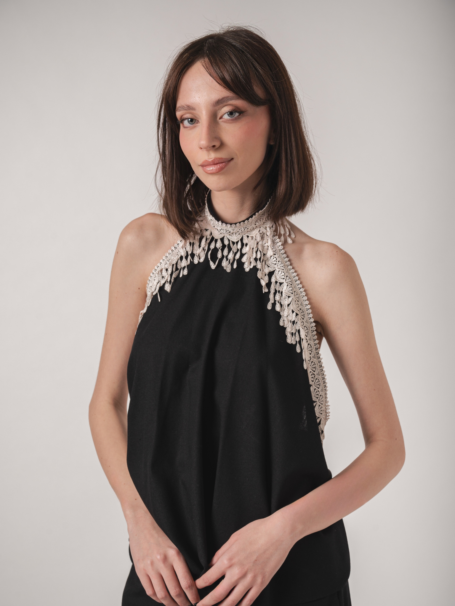 VOILE SET - BLACK
