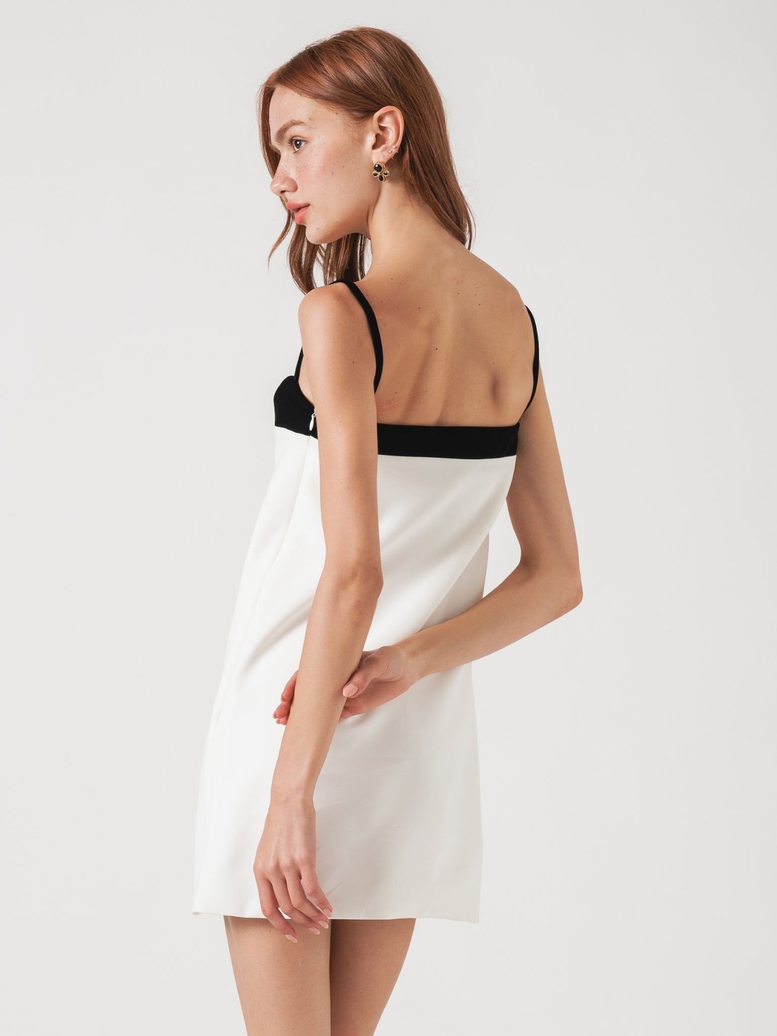 GAÏA MINI DRESS - OFF WHITE