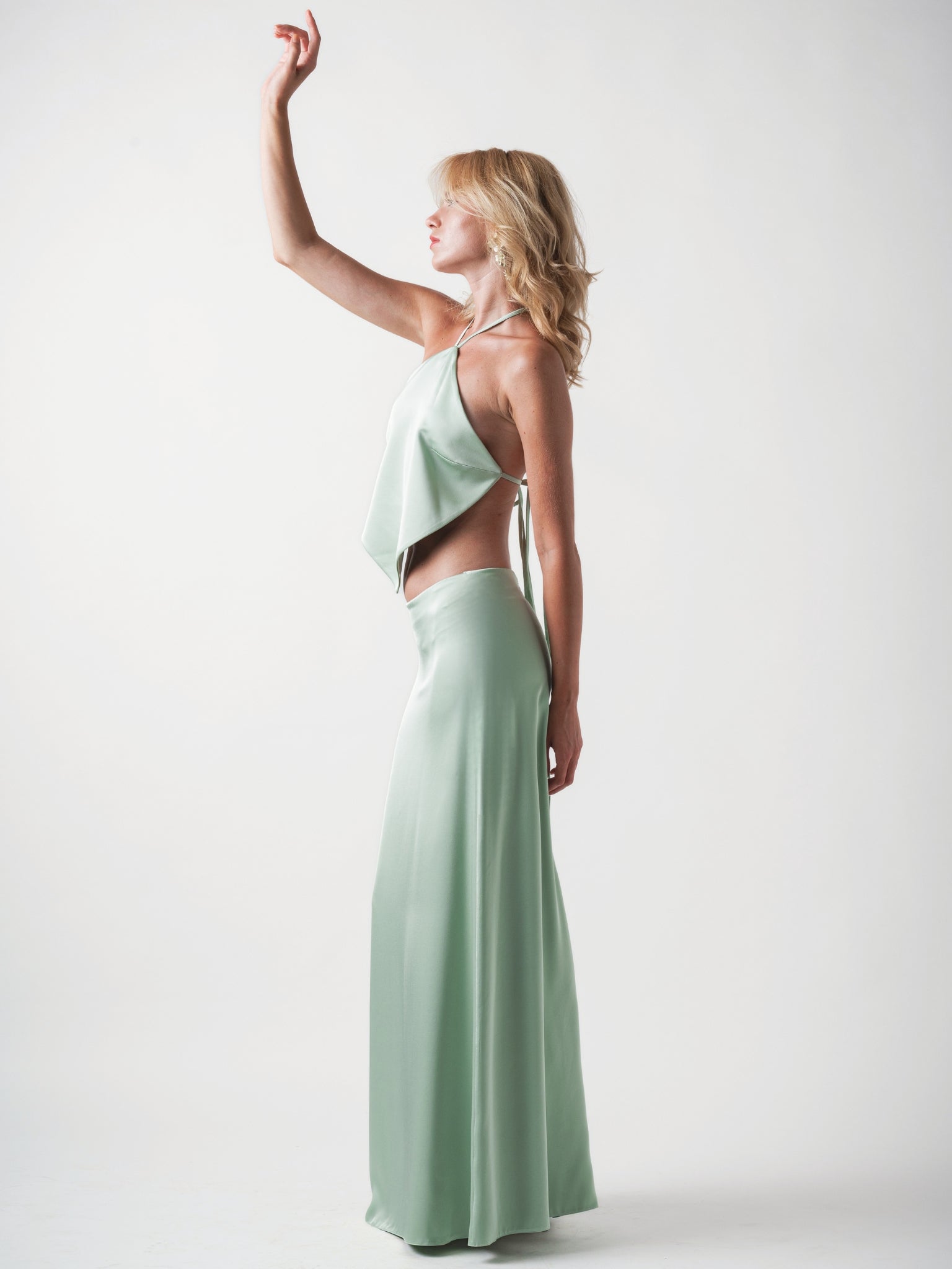 LUNE TOP - PISTACHIO GREEN