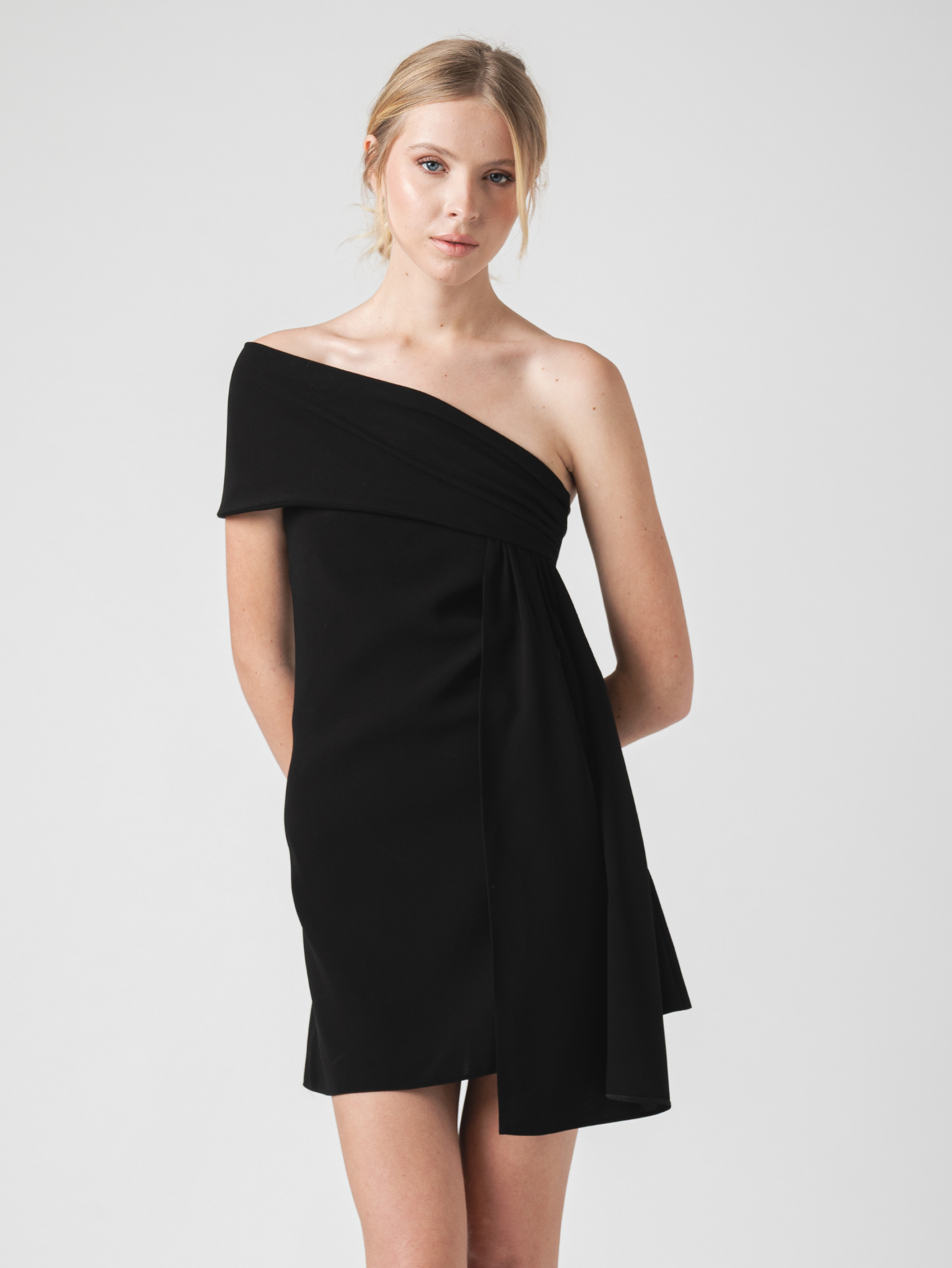 LILA MINI DRESS - BLACK