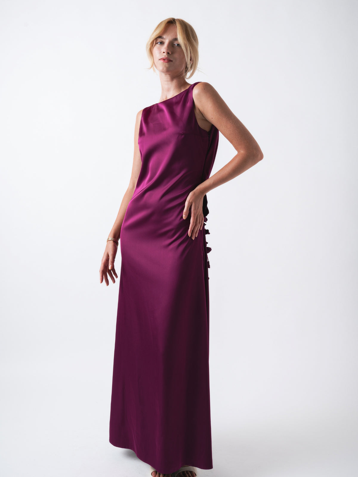 SAPPHIRE MAXI DRESS - PURPLE