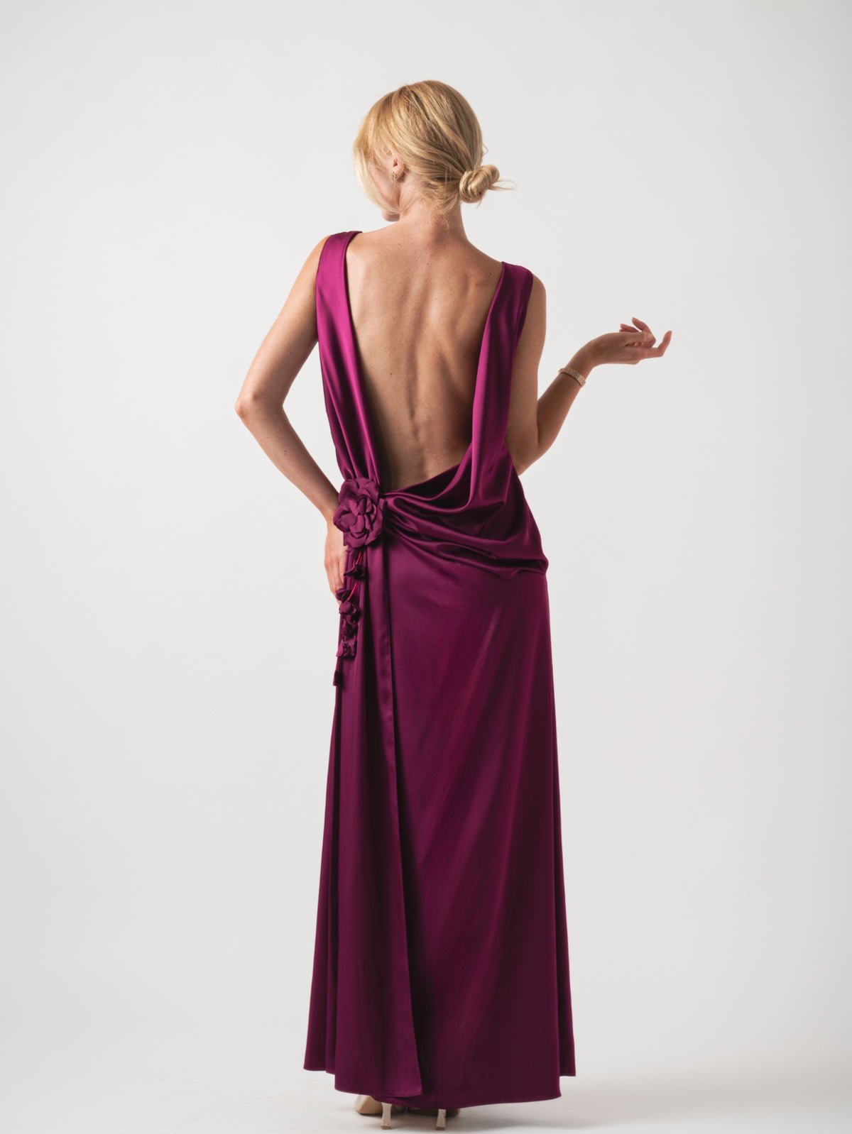 SAPPHIRE MAXI DRESS - PURPLE