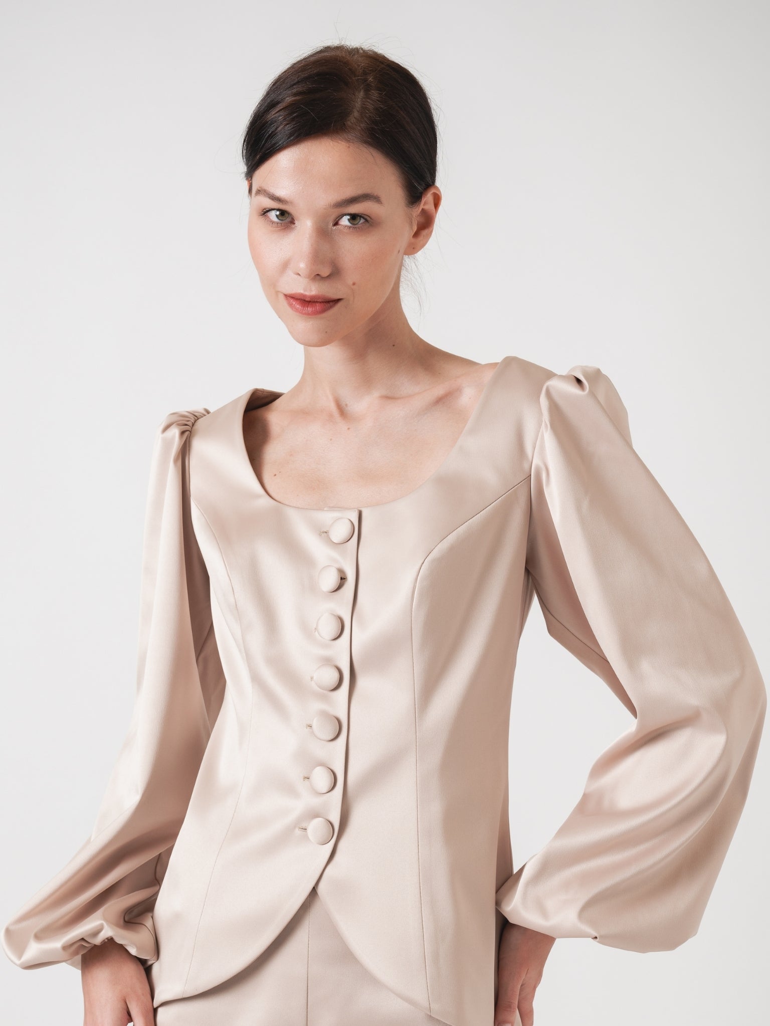 EDEN TOP - CHAMPAGNE