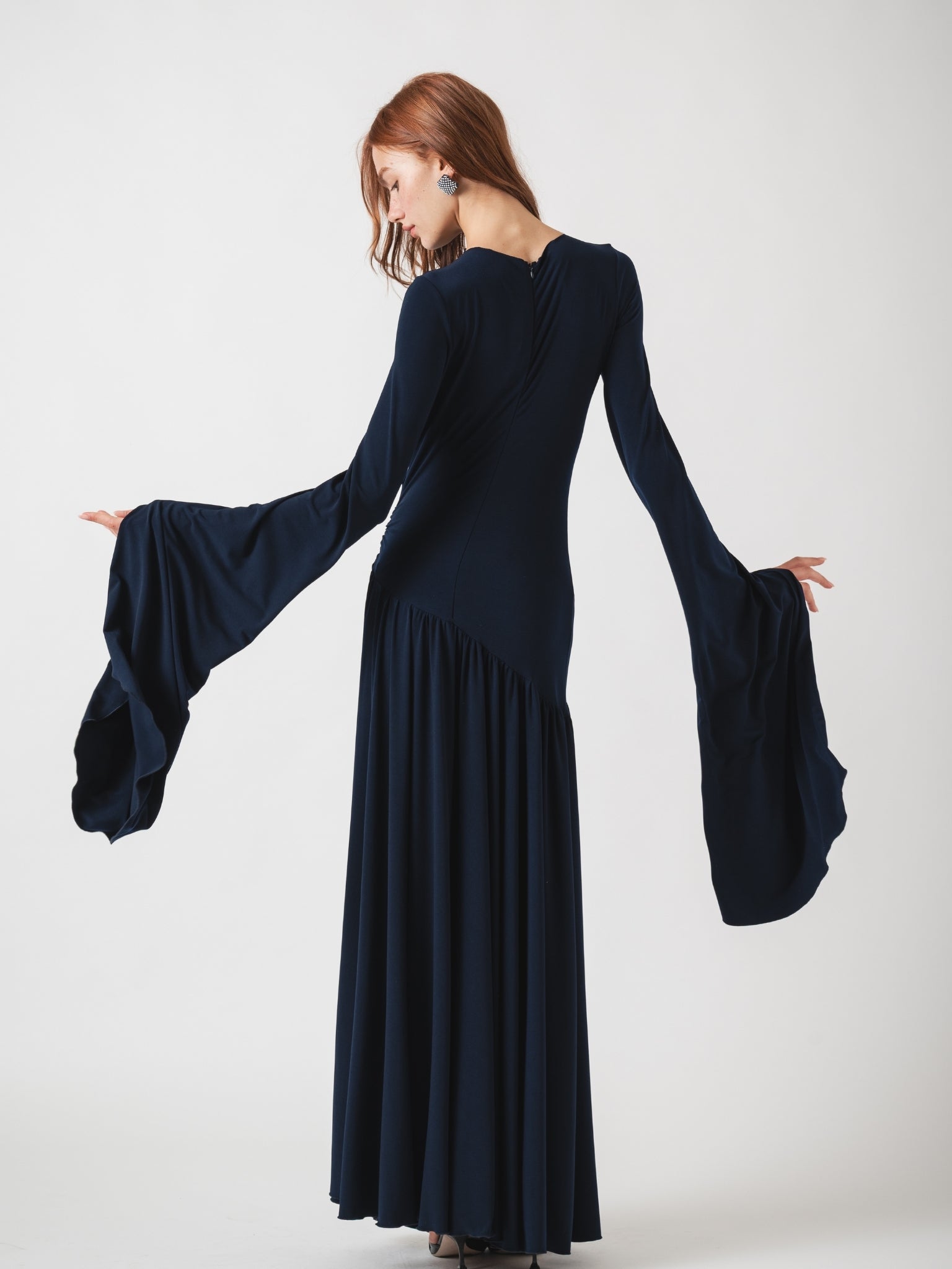DOVE MAXI DRESS - NAVY