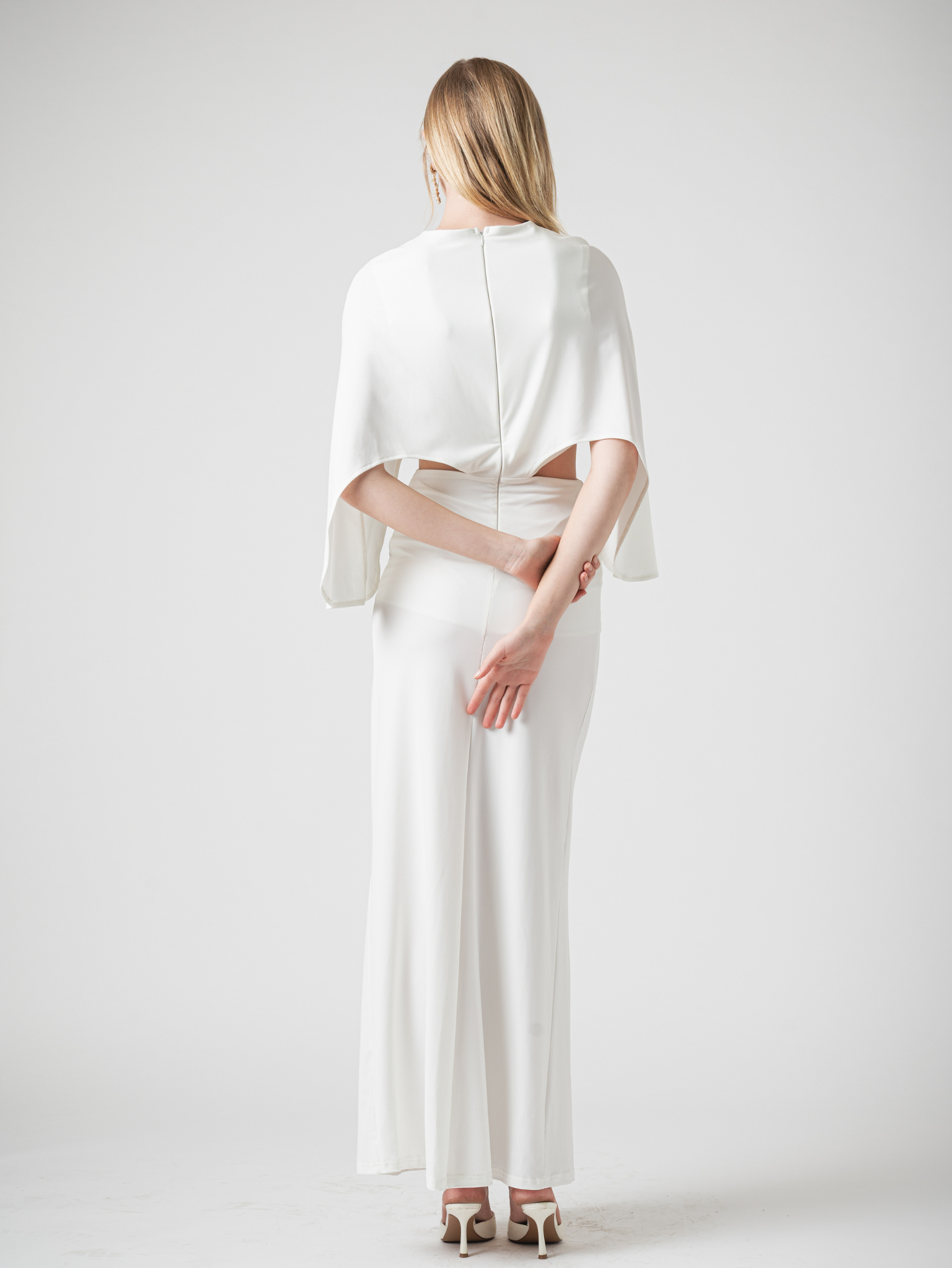 SOLENE MAXI DRESS - OFF WHITE