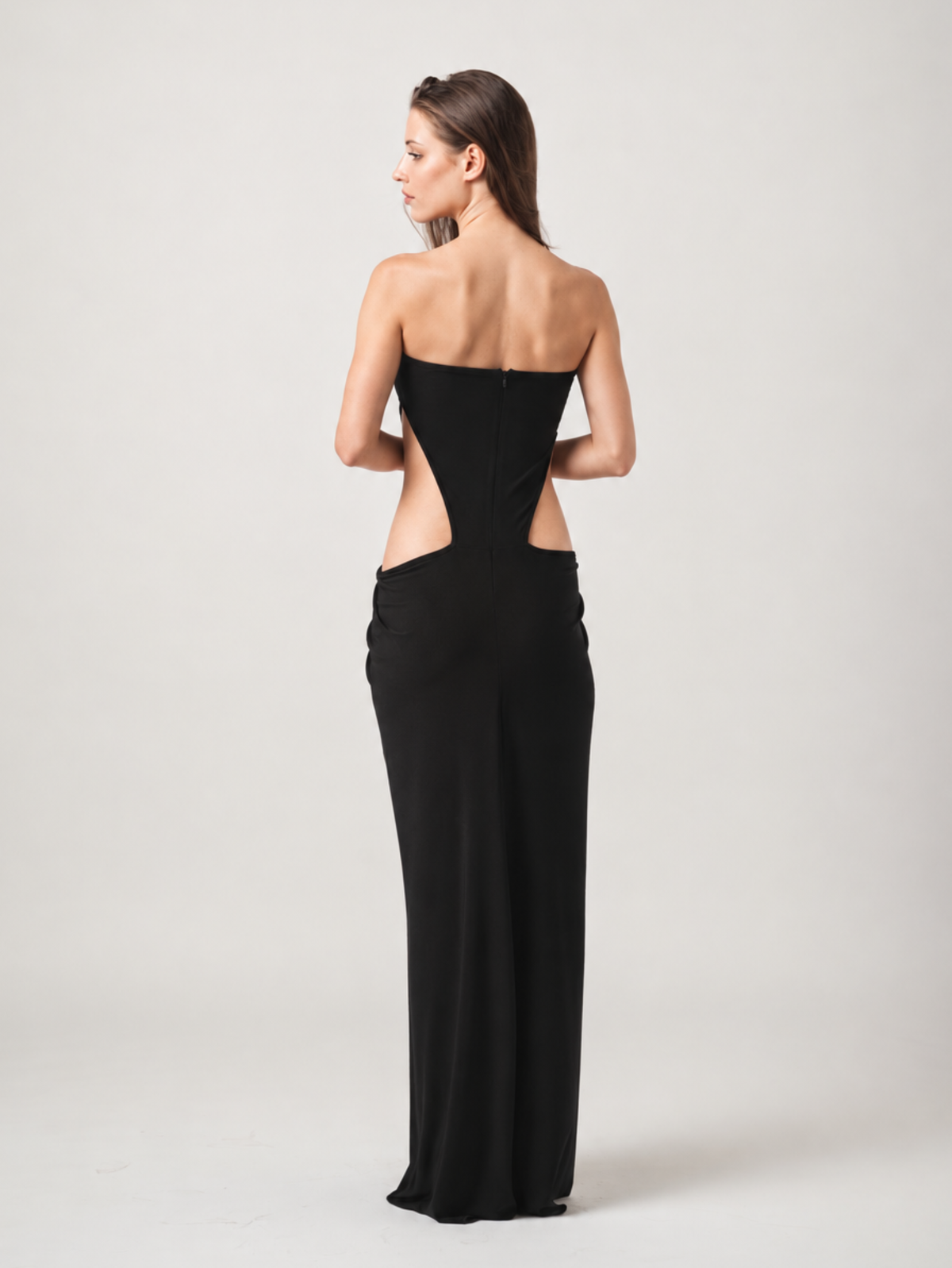 ZOLA MAXI DRESS - BLACK