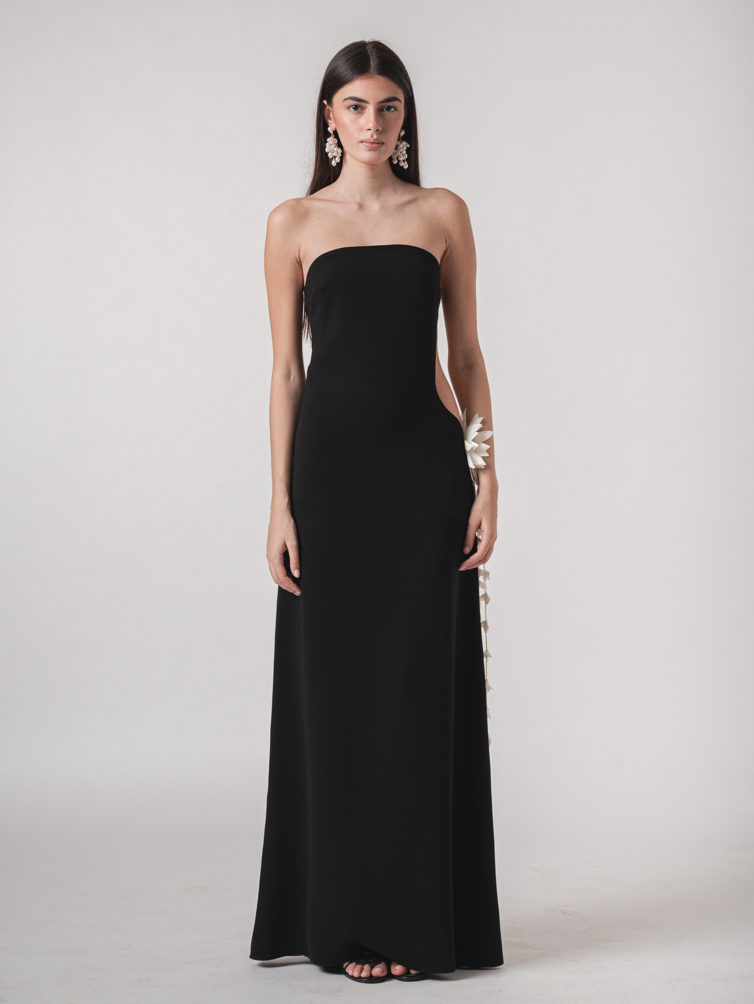 ISLA MAXI DRESS - BLACK