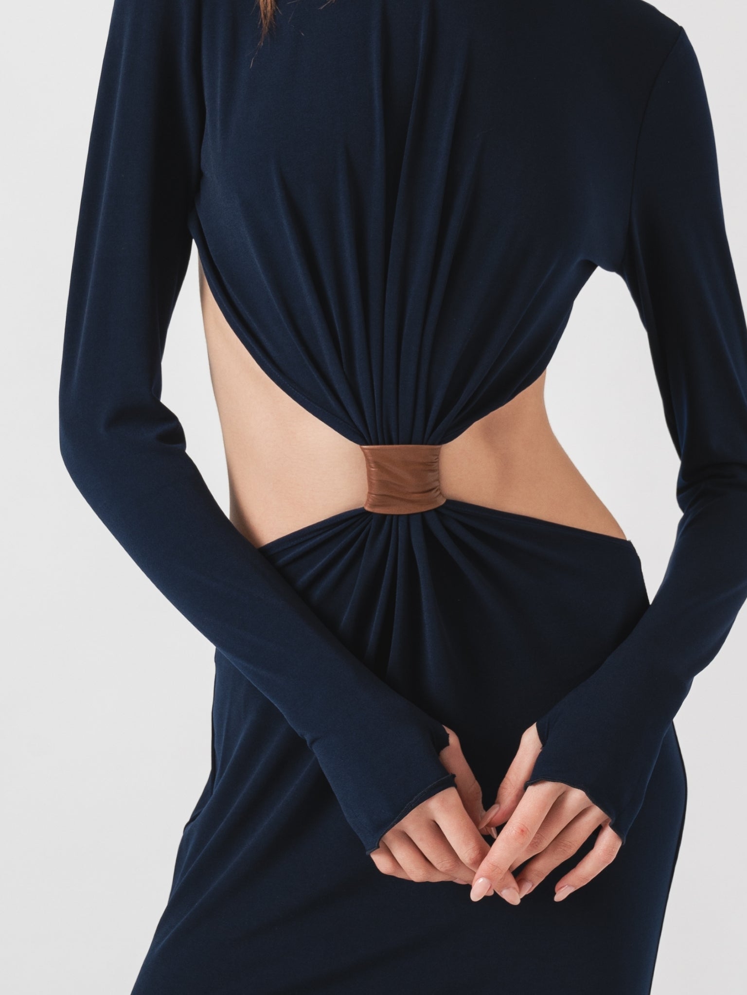 BRUME MAXI DRESS - NAVY