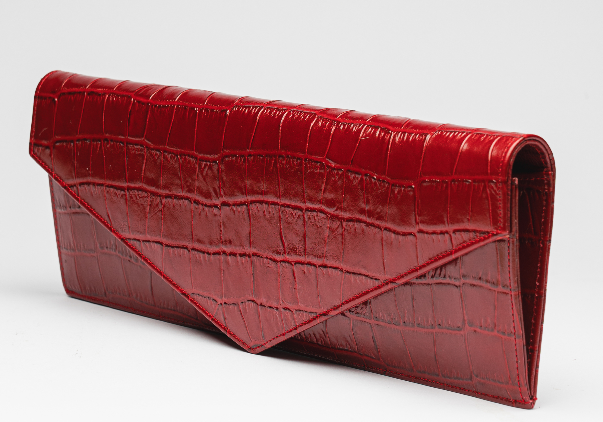 THE ENVELOPE CLUTCH - RED