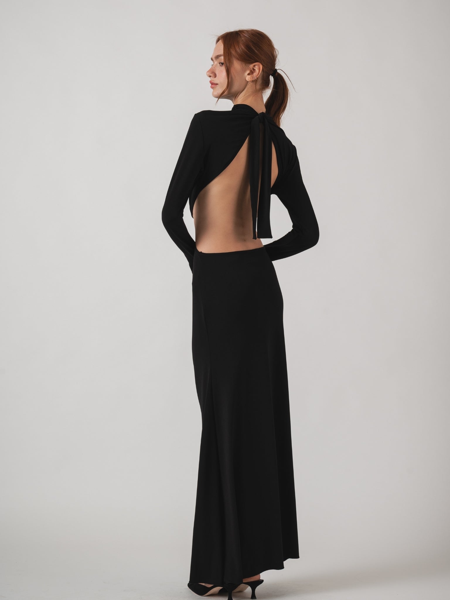BRUME MAXI DRESS - BLACK