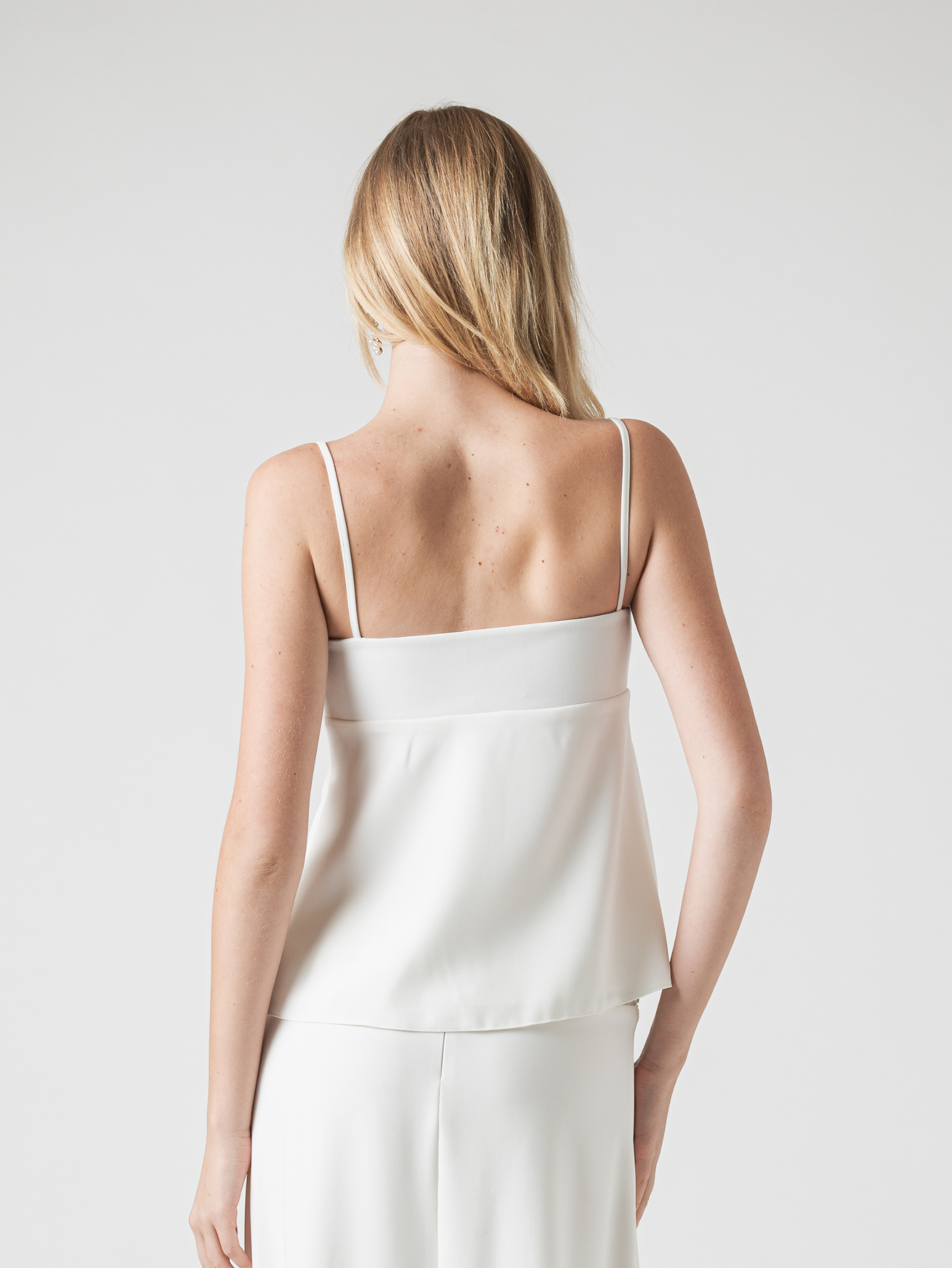 ELLE CAMISOLE TOP - OFF WHITE
