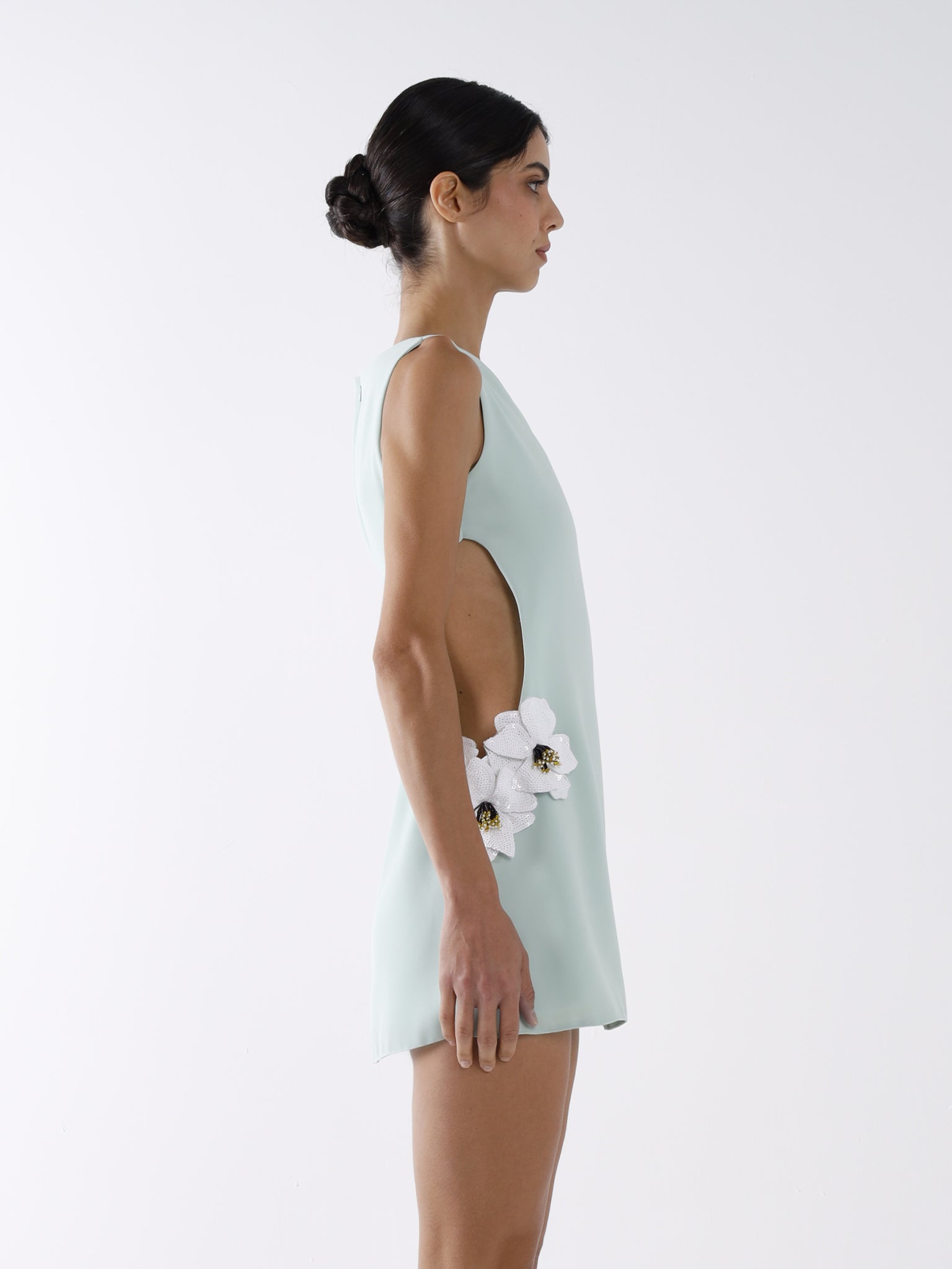 IVY MINI DRESS - MINT