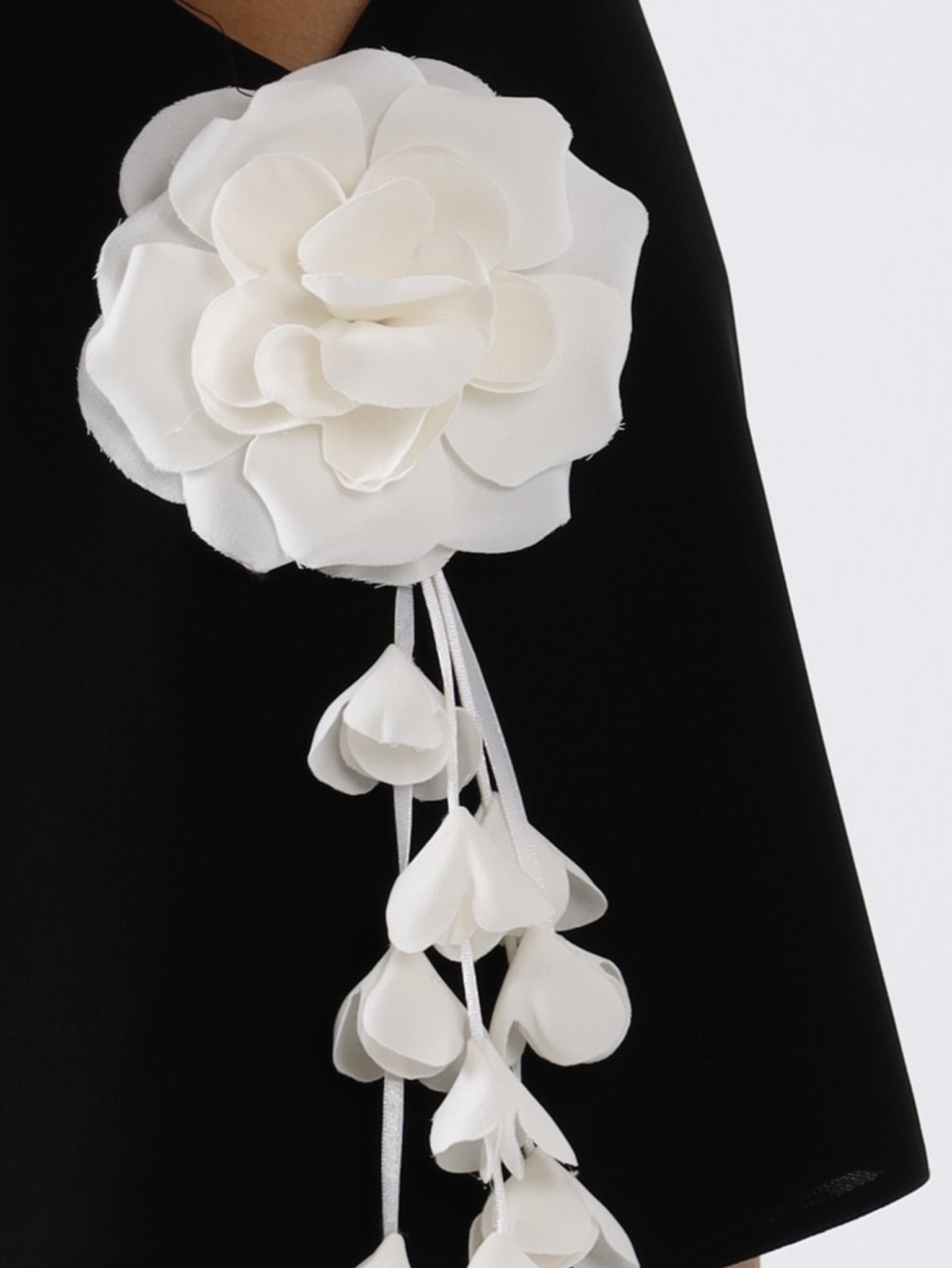 IVY MINI DRESS -  BLACK