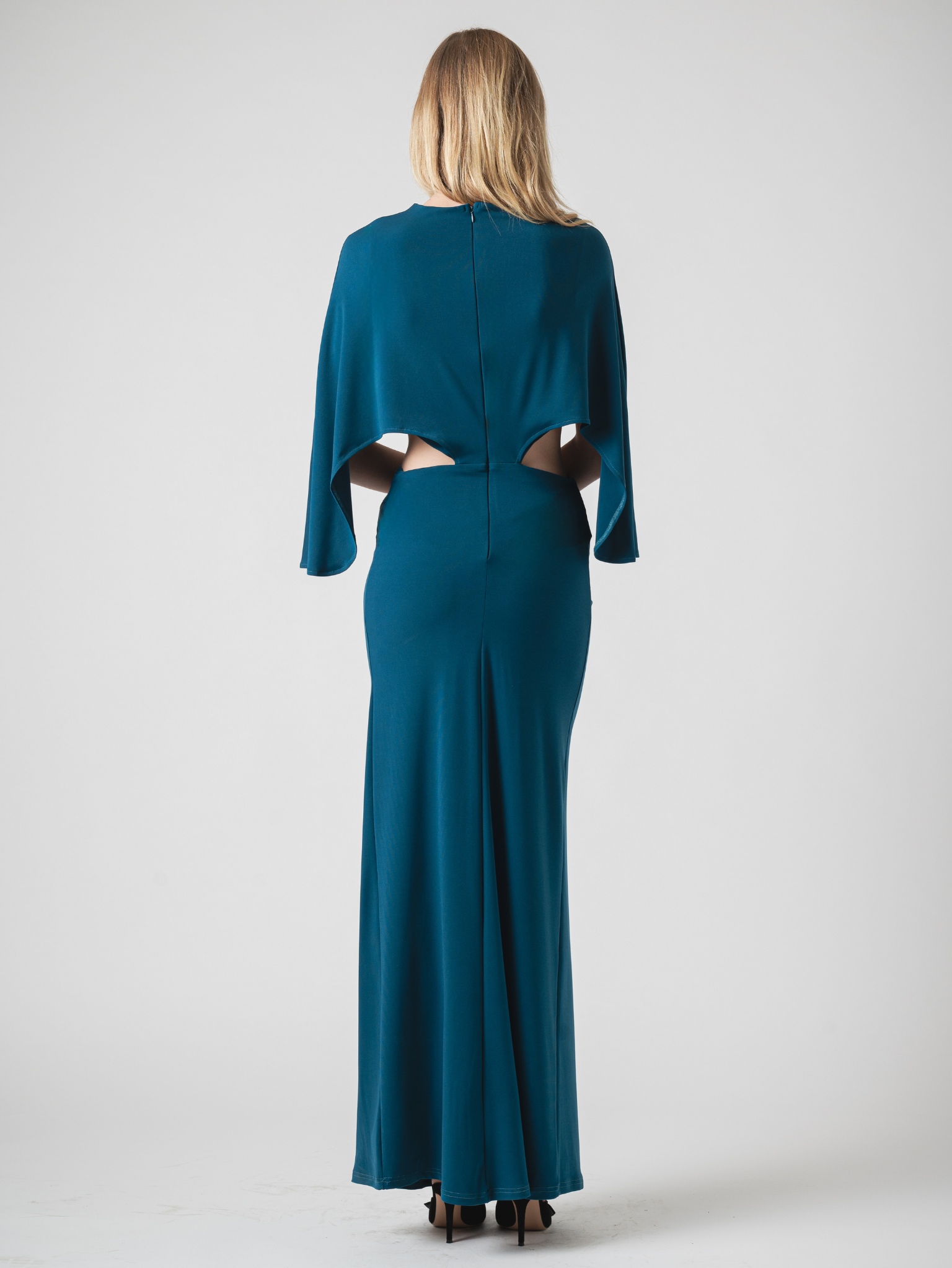 SOLENE MAXI DRESS - TEAL