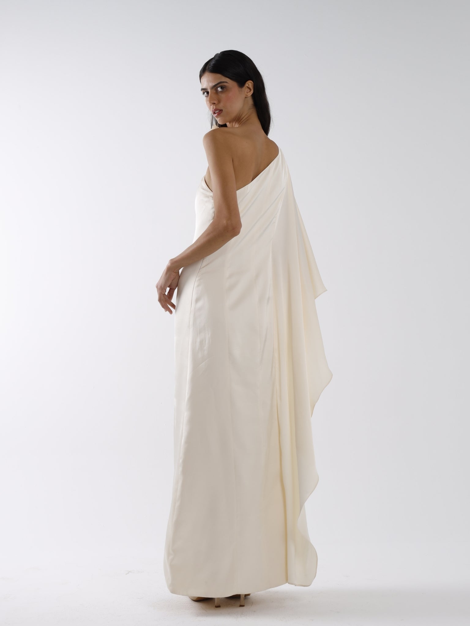 CASCADE MAXI DRESS - CREAM