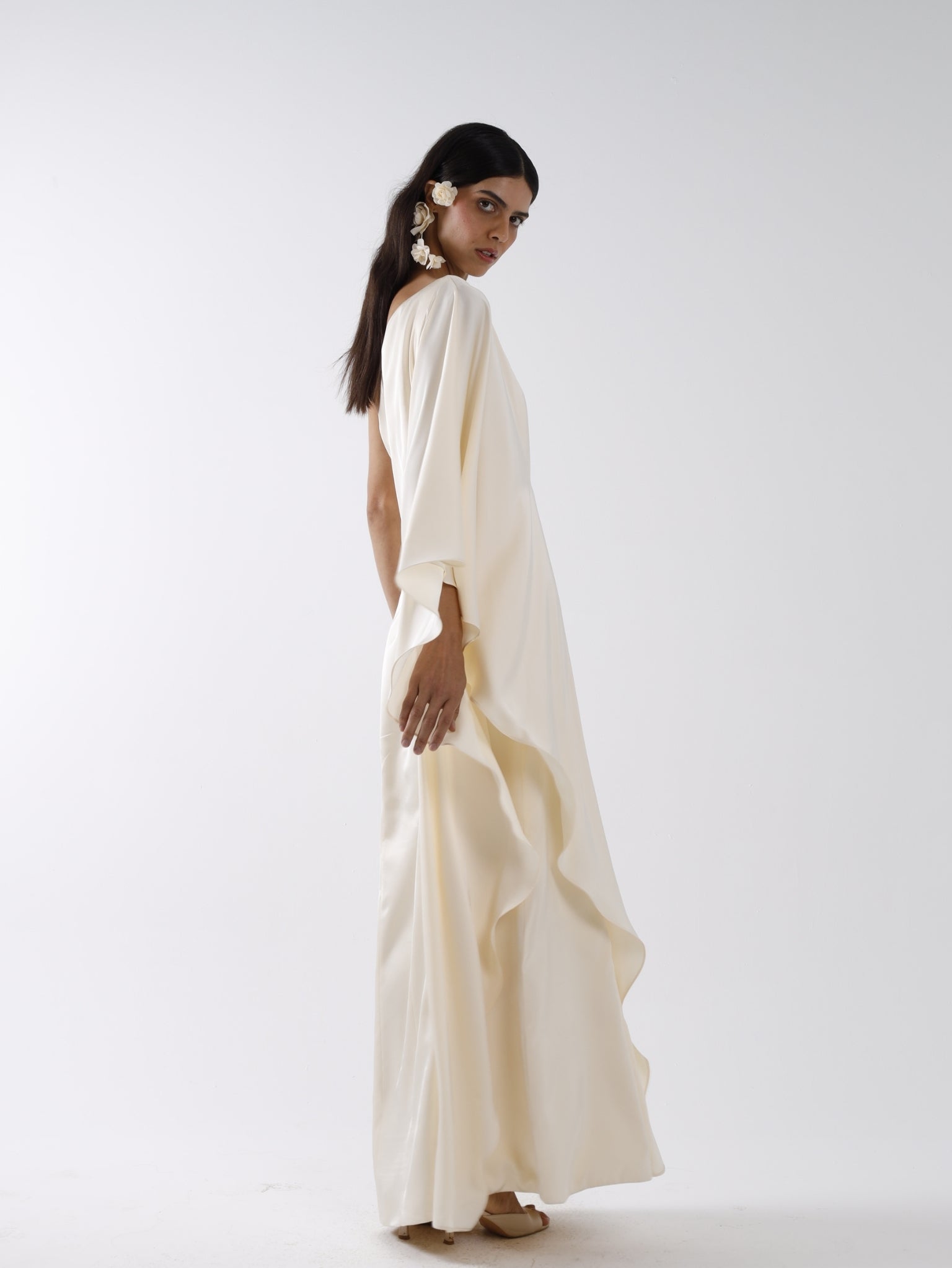 CASCADE MAXI DRESS - CREAM