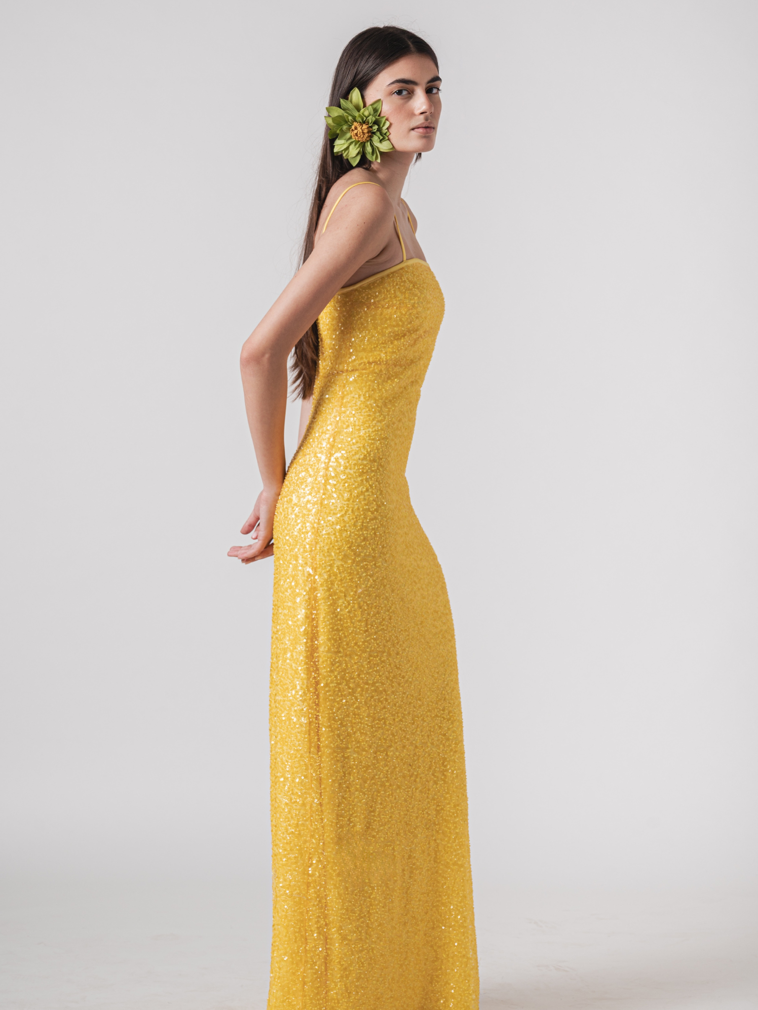 POPPY GOWN - LIMONCELLO