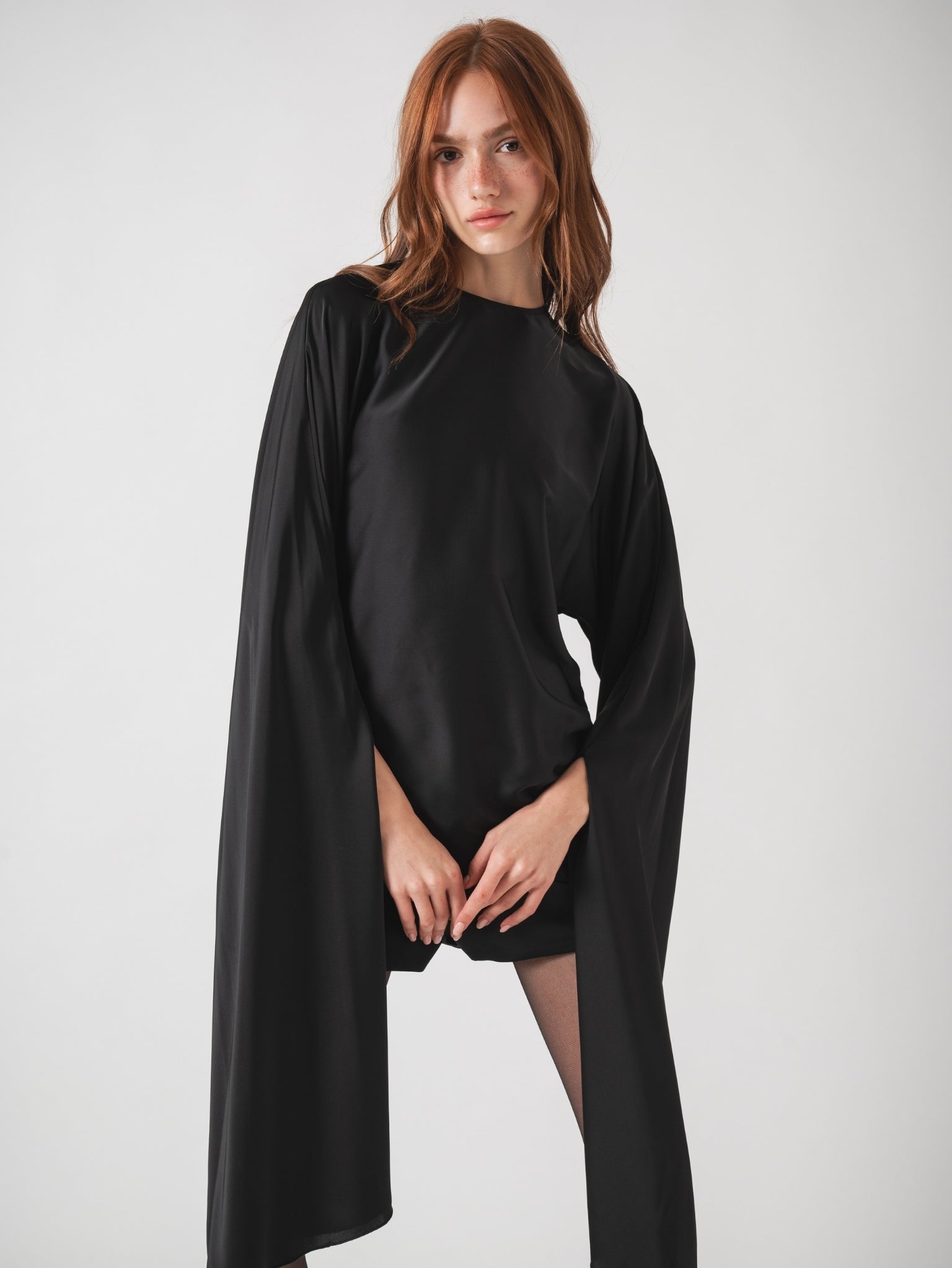 OPHELIA TOP -  BLACK