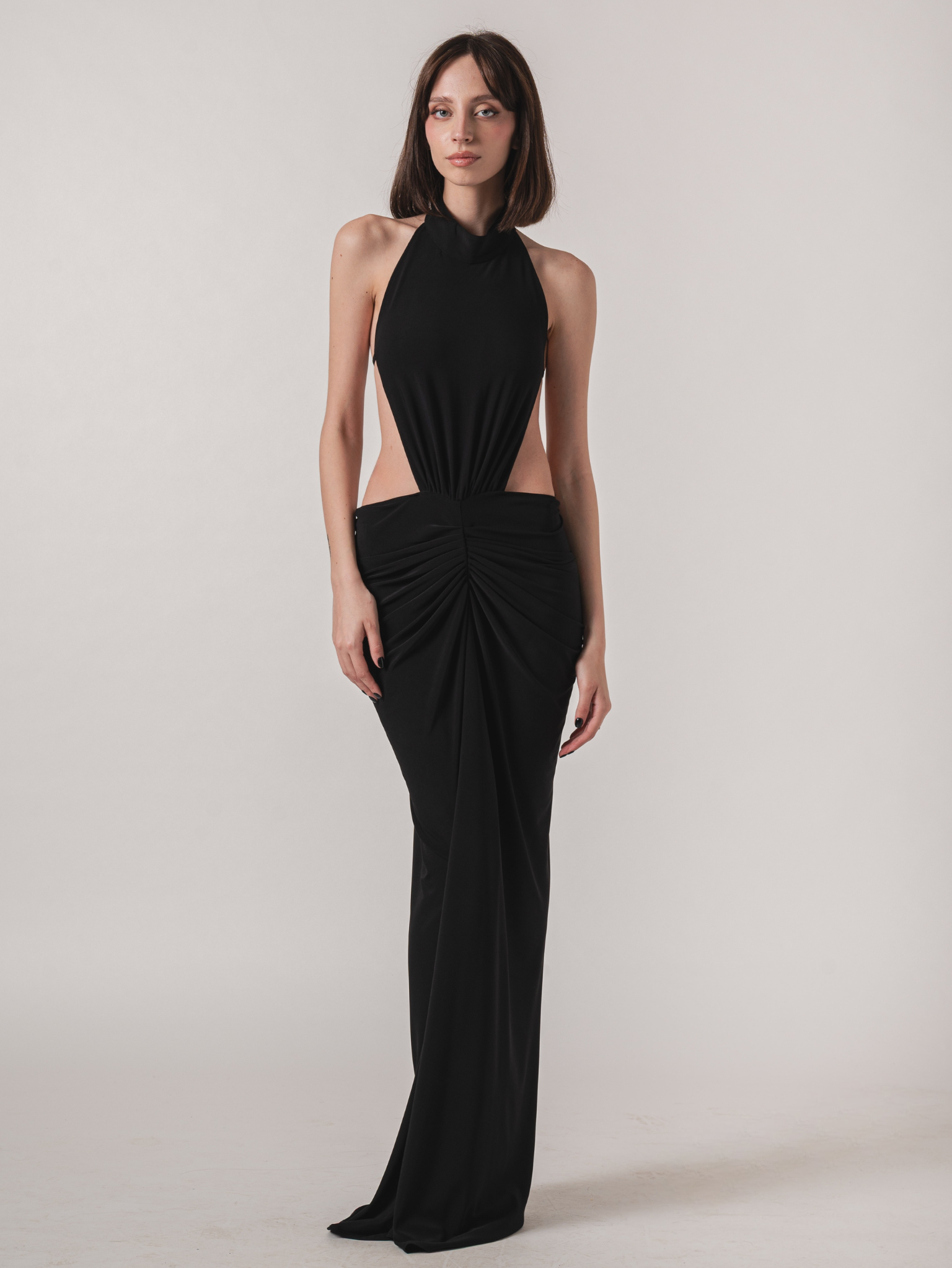 ALMA MAXI DRESS - BLACK